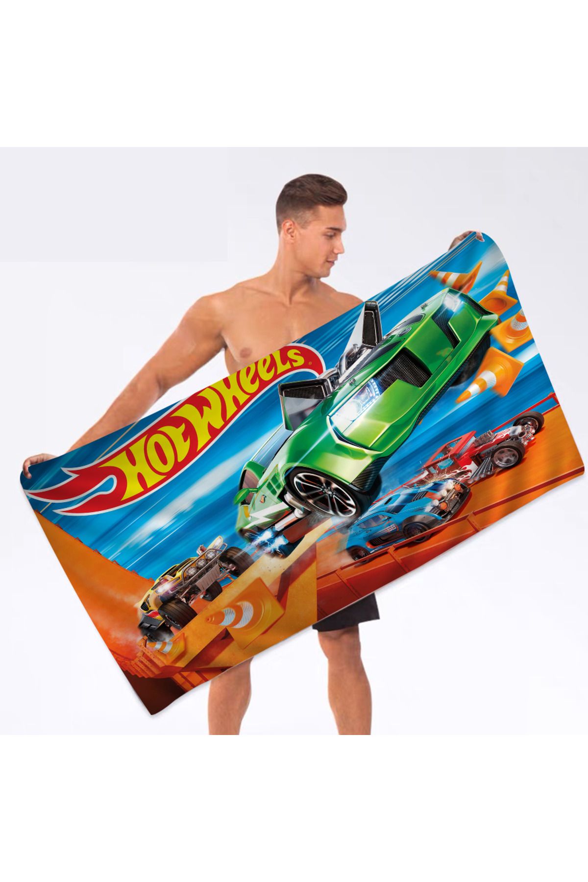 Choice-مناشف الشاطئ من الألياف الدقيقة الكبيرة من Hot Wheels، منشفة سريعة الجفاف، مناشف الشاطئ الرملية، منشفة حمام السباحة للسفر والسباحة 3