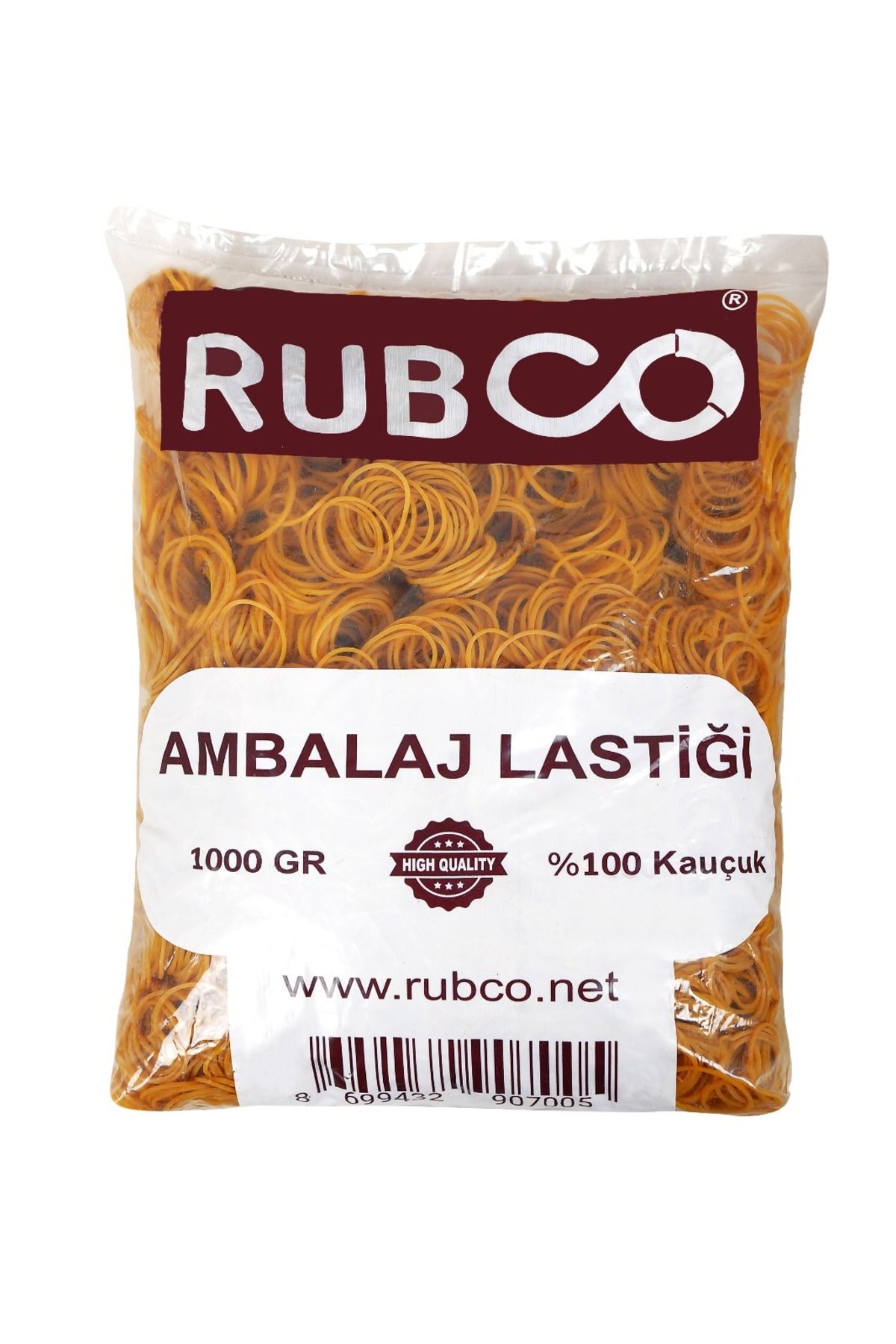 Rubco Ambalaj Lastiği 40mm *6650 Adet *1 Kg*