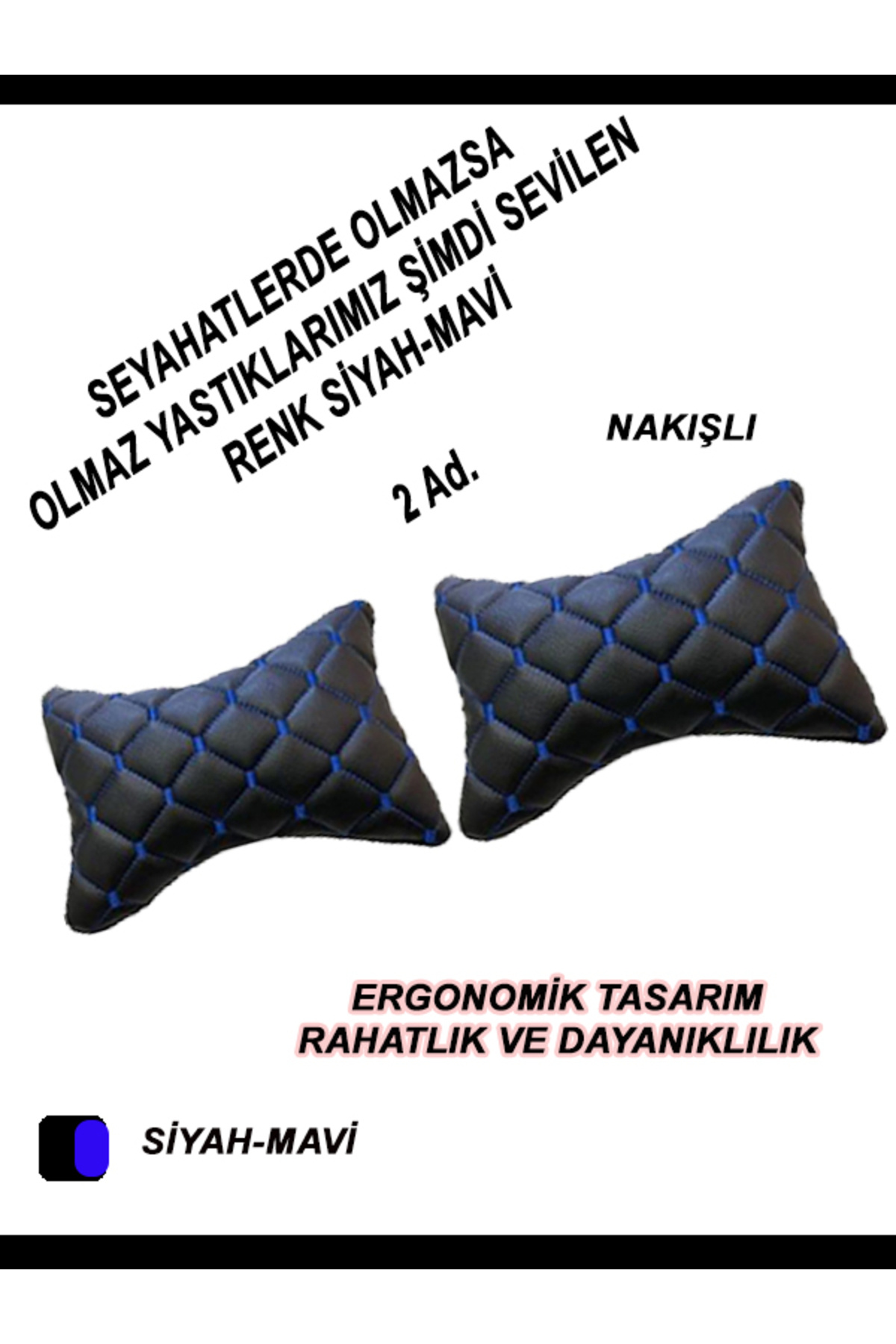 Genel Markalar Audi a4 avant Araç,Araba,Oto Boyun Yastığı mavi