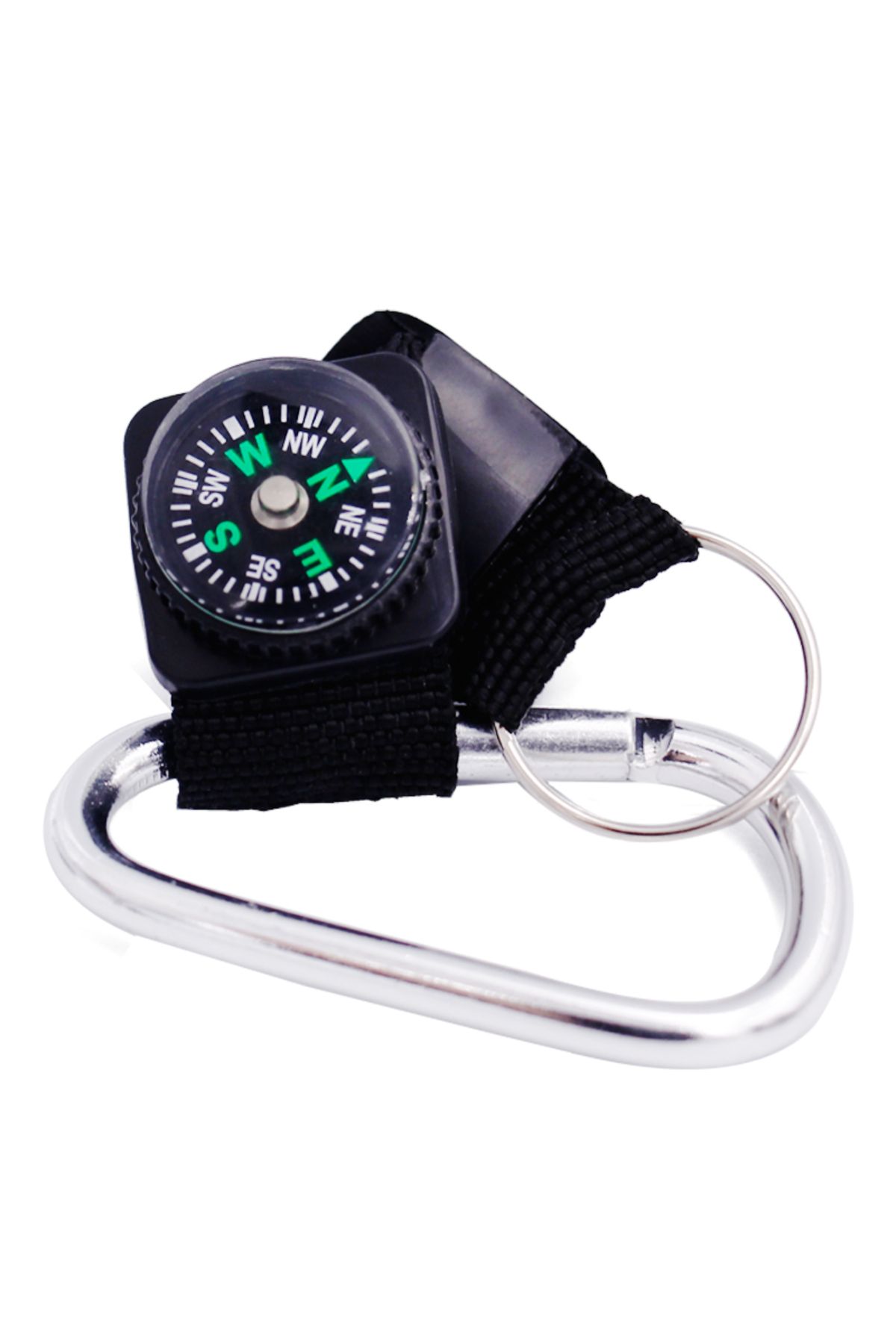 JUANJUAN-Mini Keychain multifunction Camping Compass Thermometer Outdoor Climbing Temperature tester helpi... 3