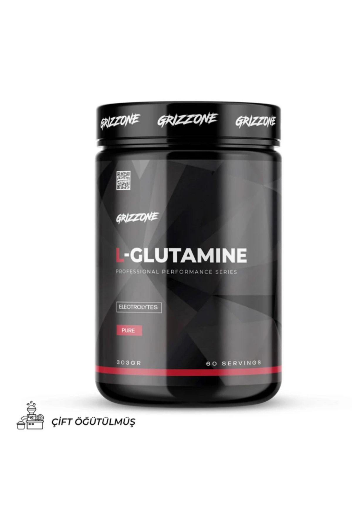 L-glutamine 303 gr 60 Servis ( Aromasız )