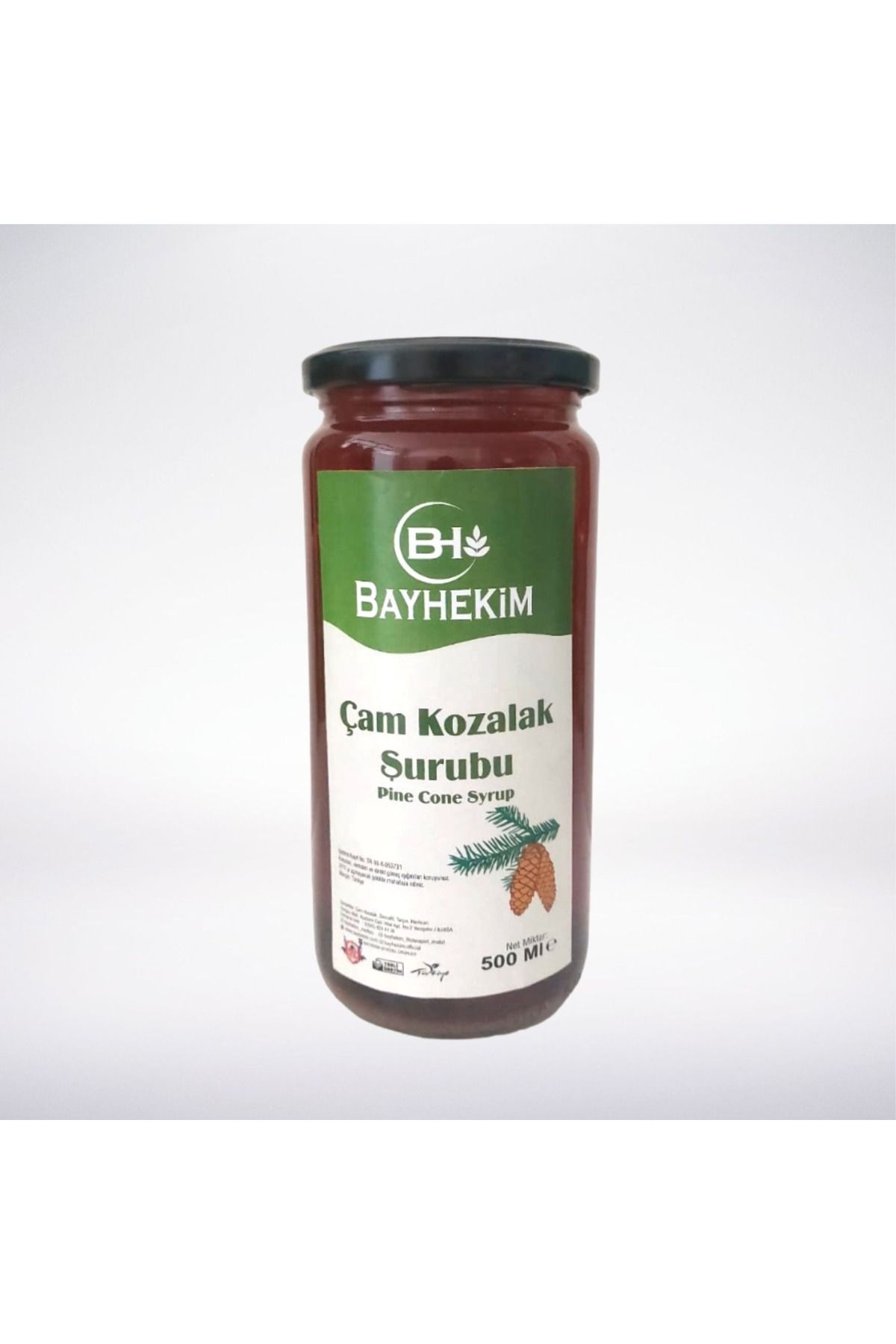 bh bayhekim Kara Çam Kozalak Şurubu 500 ml