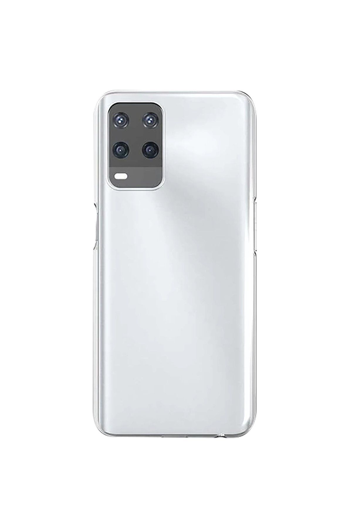 cepmoda OPPO A54 4G - Clear ince Şeffaf Kapak Saydam Silikon Telefon Kılıfı - ŞEFFAF