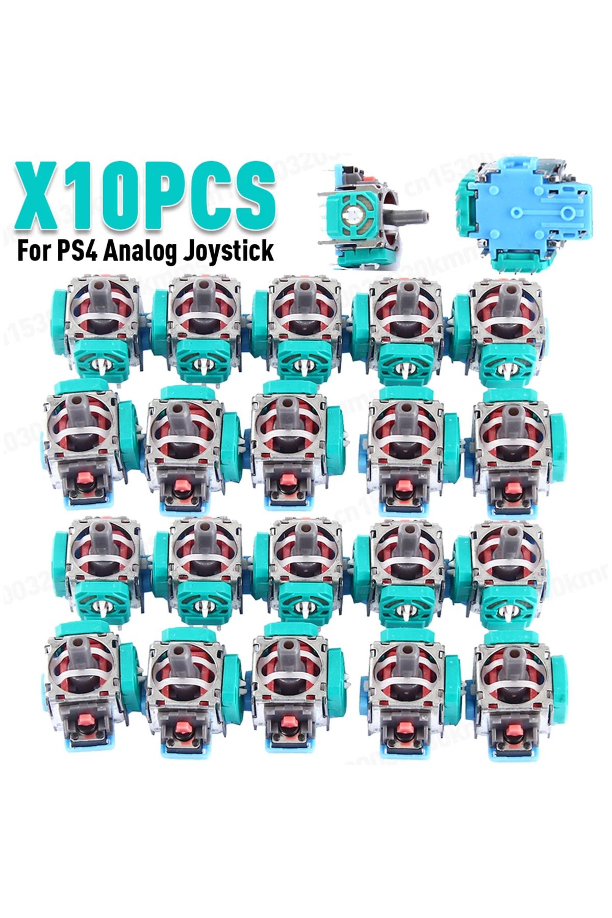 VKTECH-10Pcs Replacement 3D Rocker Analog Joystick Sensor Module Potentiometer for Ps4 /pro Slim Xbox On... 2