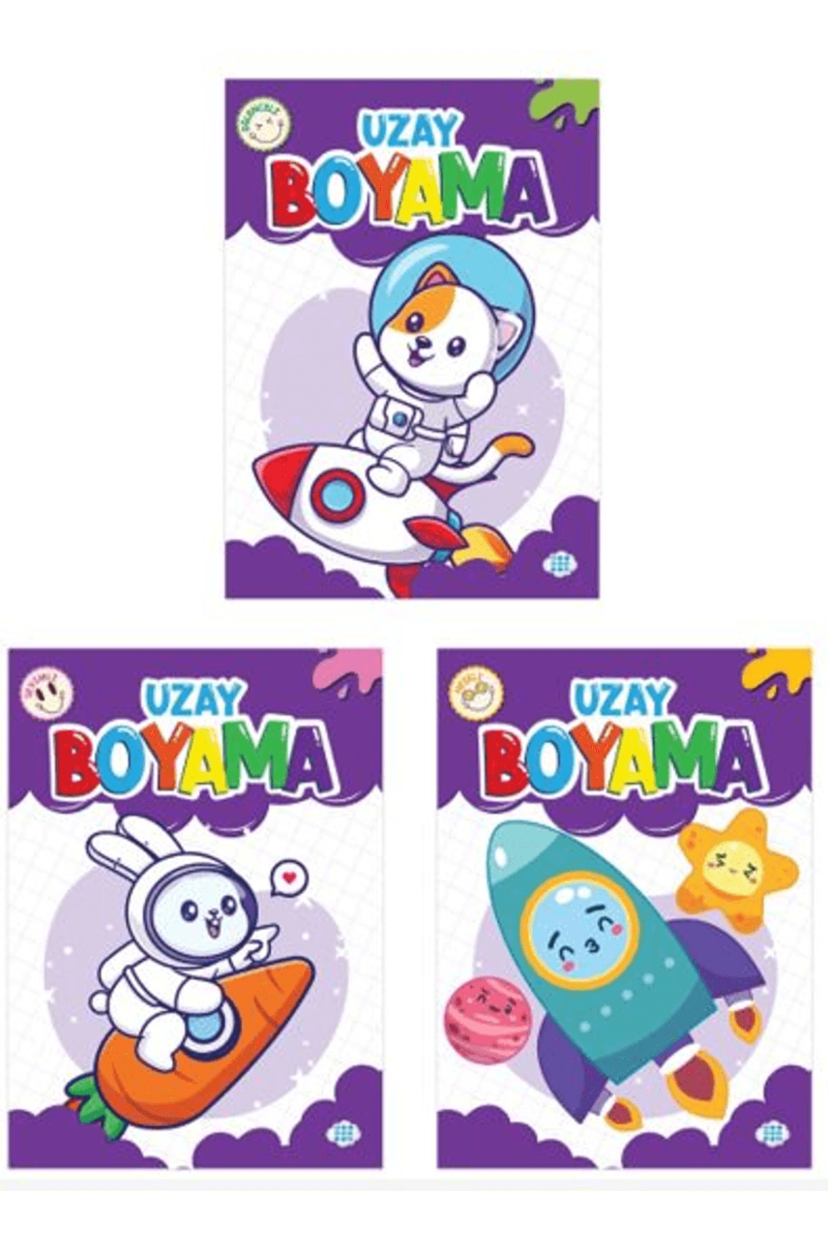 Dokuz Yayınları Uzay Boyama Seti (3 Kitap) / Kolektif / Dokuz Çocuk / 8789567456360