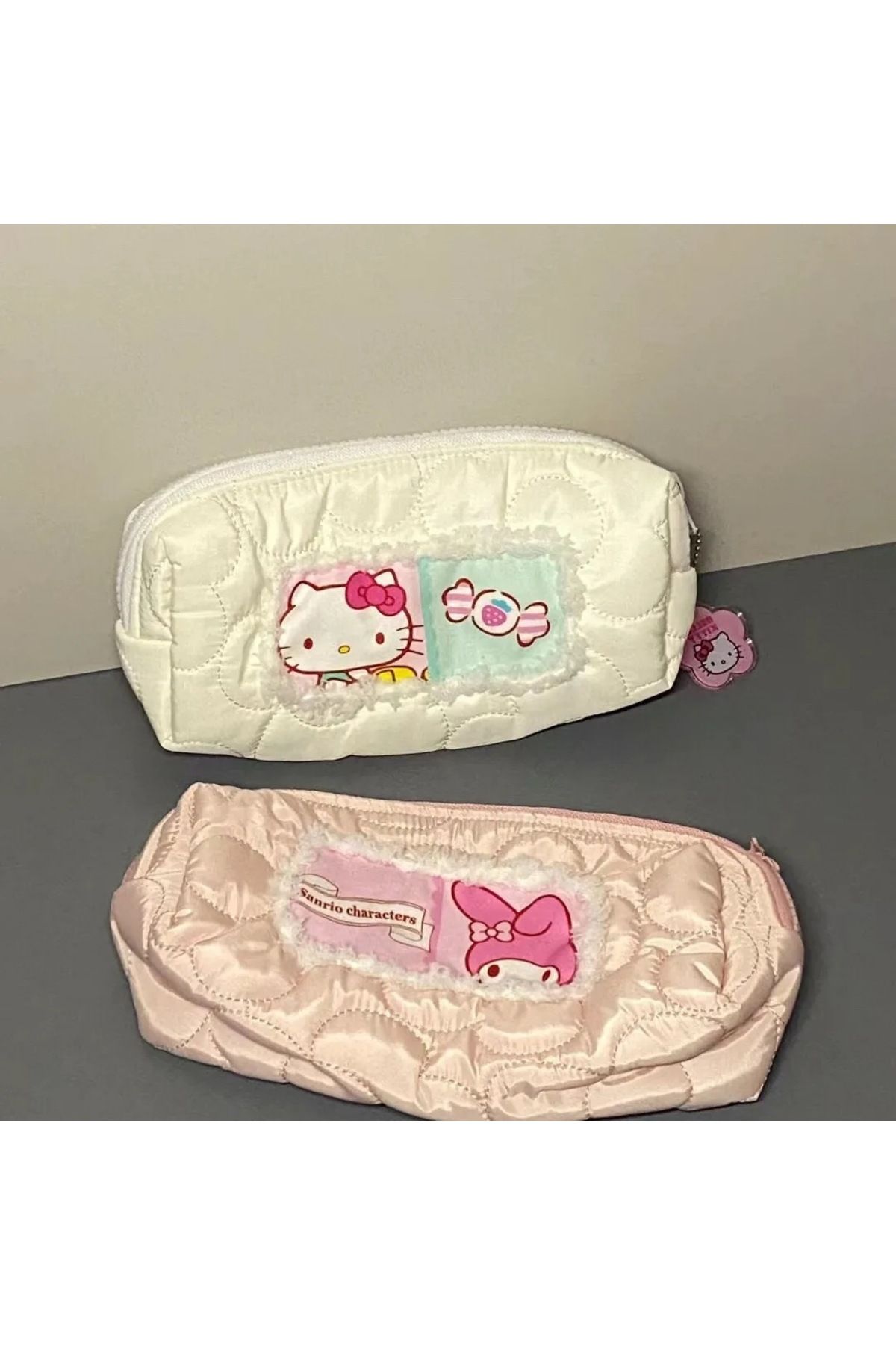 Choice-New Sanrio Hello Kitty Pencil Pouch Large Capacity Pen Case Cute Kt Cat Cosmetic Bag Girls Studen... 4