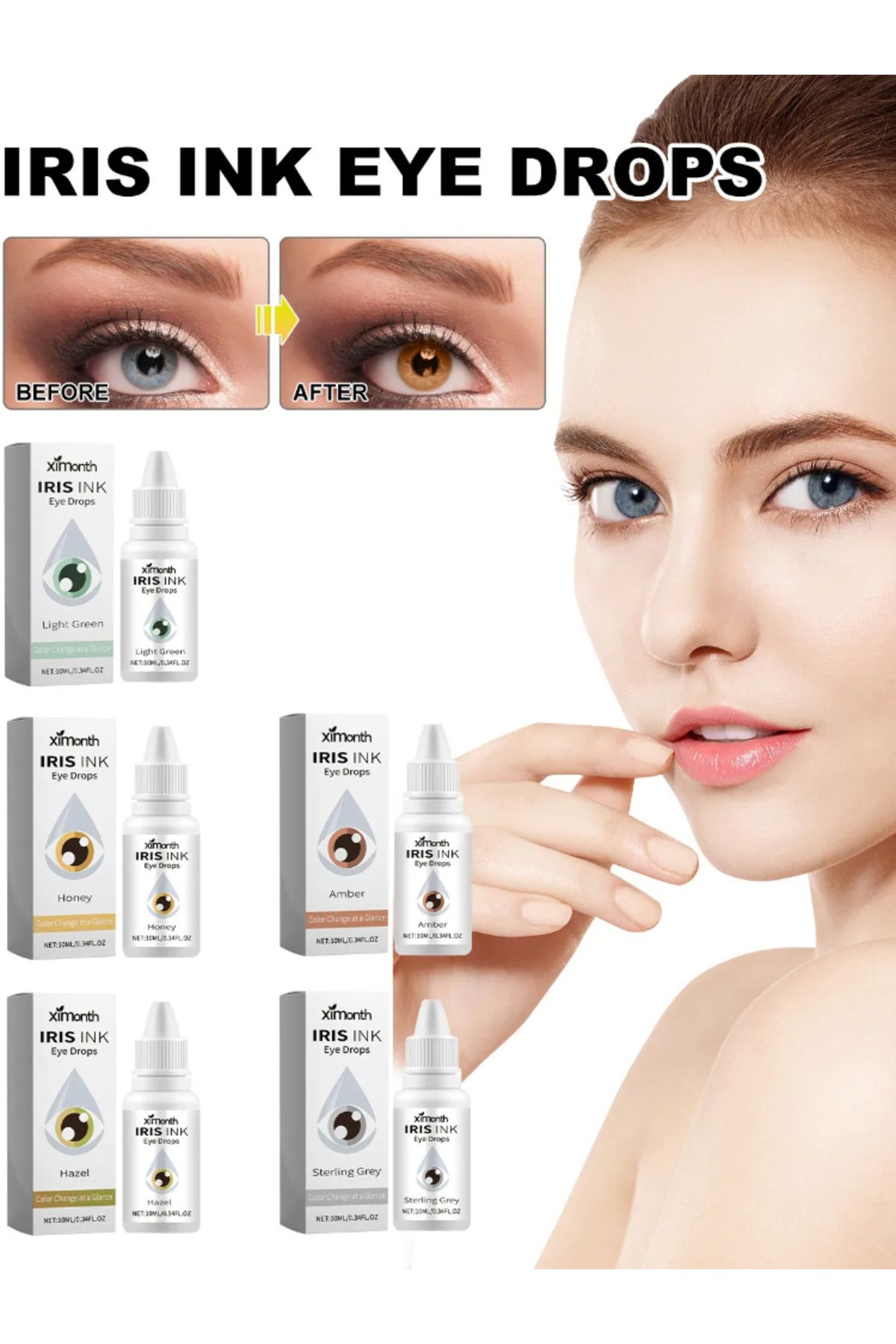 Choice-10ml/bottle Color Changing Eye Drops For Long Lasting Lighten And Brighten Your Eye Color  Safe M... 8