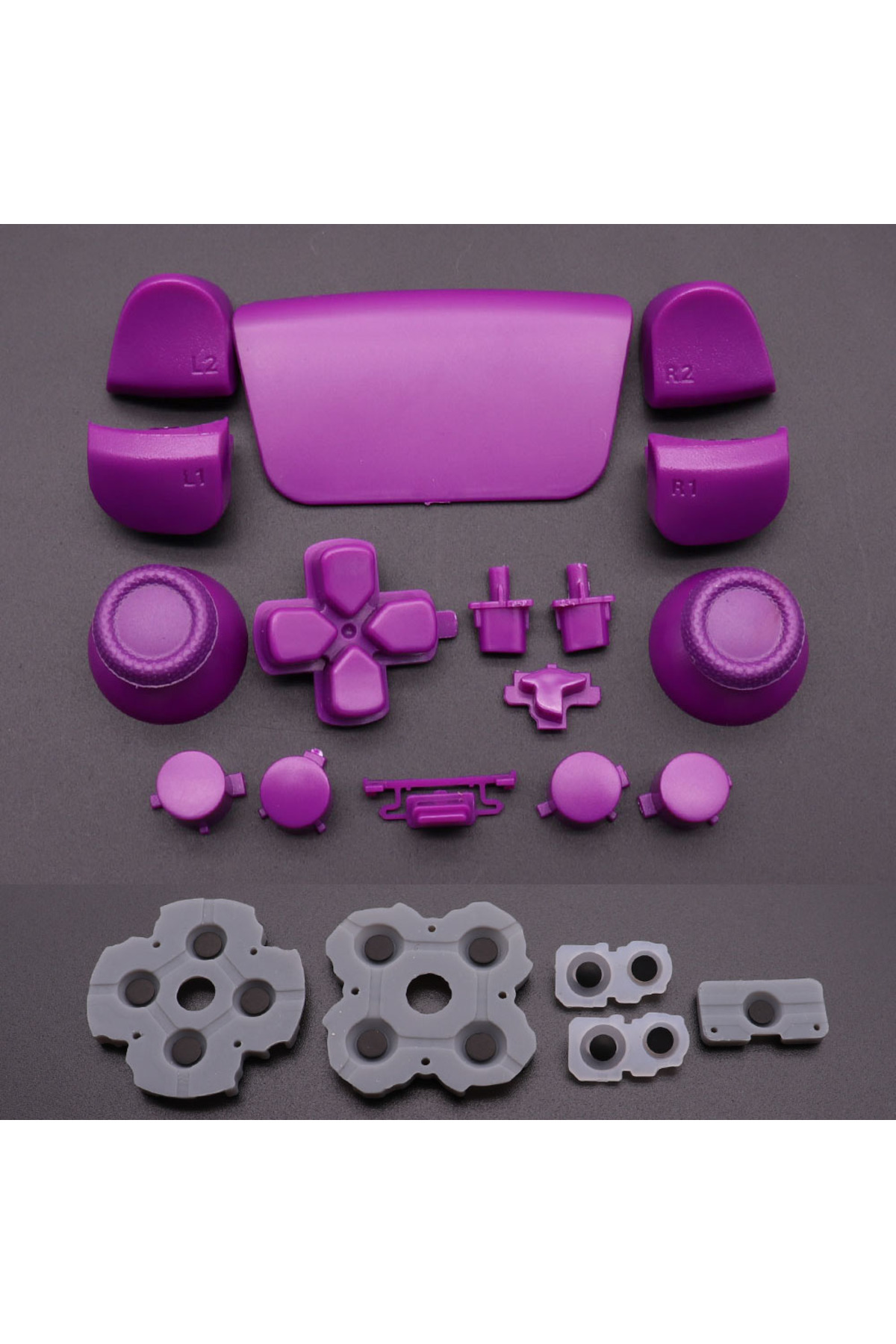 Choice Silicone Rubber Conductive Button & Full Set Joysticks Dpad R1 ...