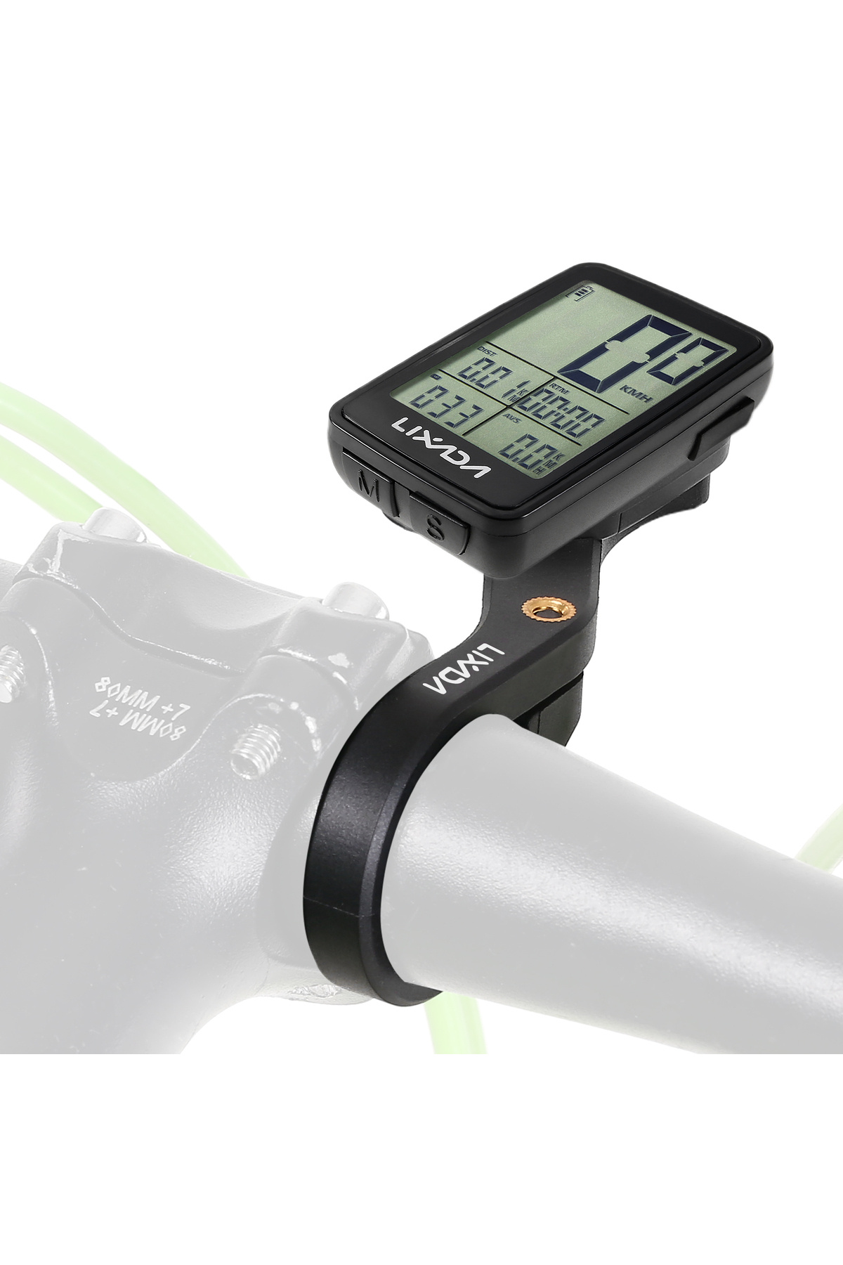 Choice-Lixada Bike Computer Mount Holder for Lixada USB Rechargeable Wireless Bike Cycle Computer Bicycl... 8