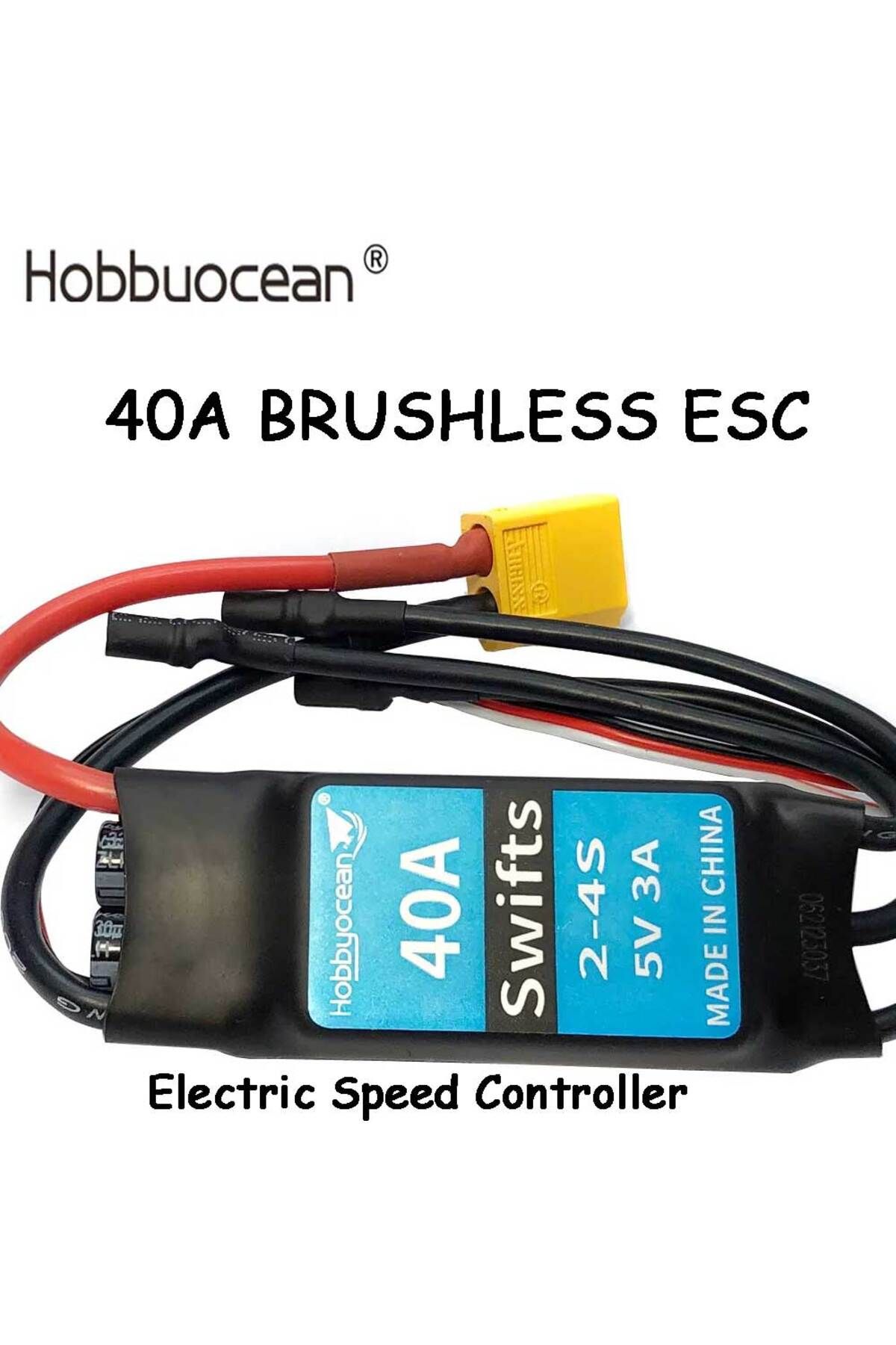 Choice-Hobbyocean 40A Brushless ESC Electric Speed Controller 2-4S for RC FPV Quadcopter Aircraft Model ... 7