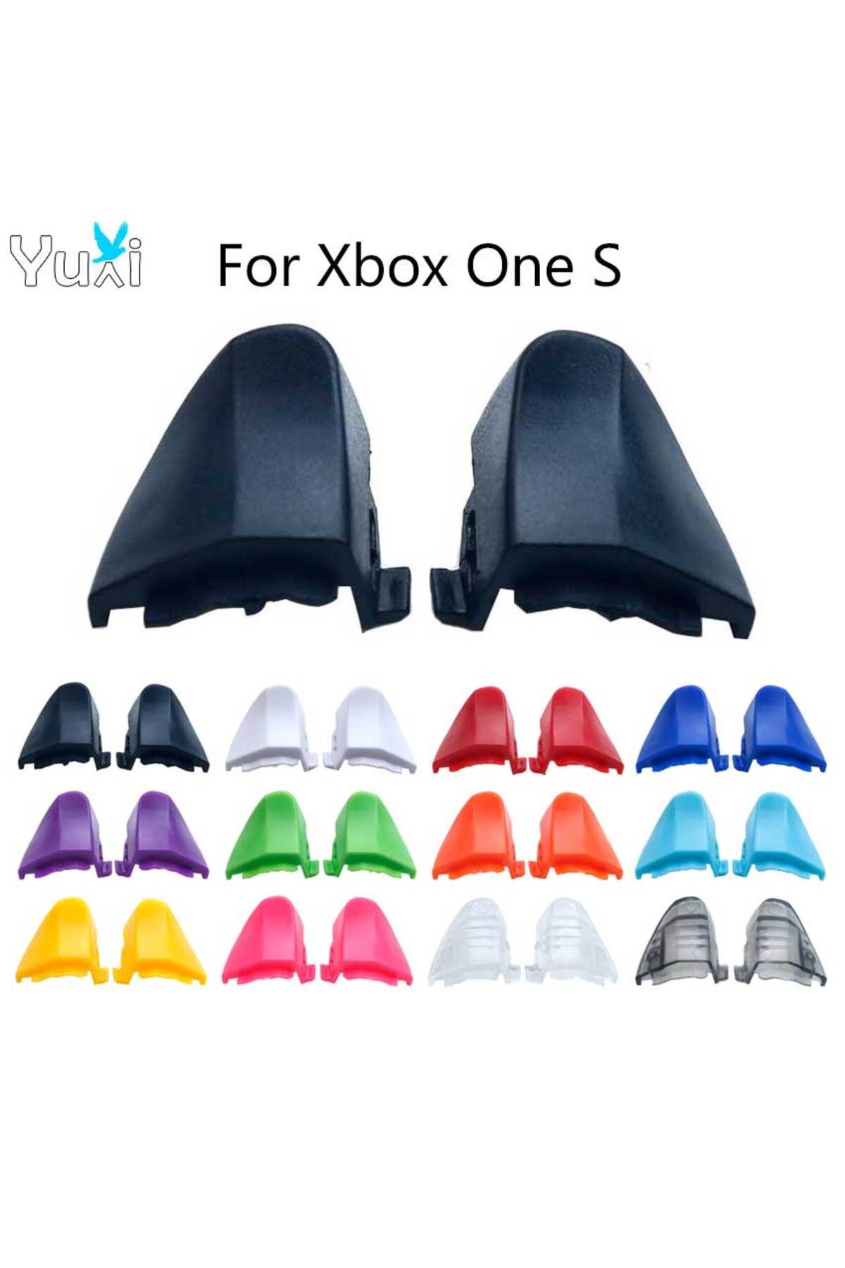 Choice-YuXi For Xbox One S Controller LT RT Trigger Button Replacement For Xbox One Slim Gamepad Buttons... 2