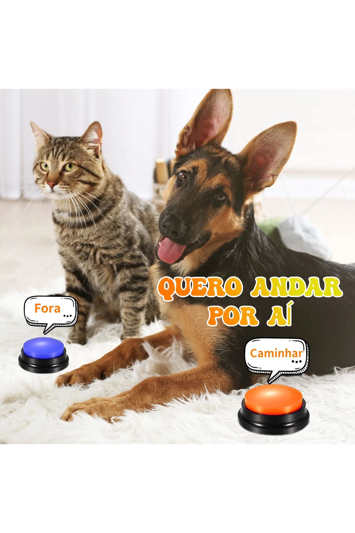 Choice-New Voice Recording Button Pet Toys Dog Buttons for Communication Pet Training Buzzer Recordable ... 4