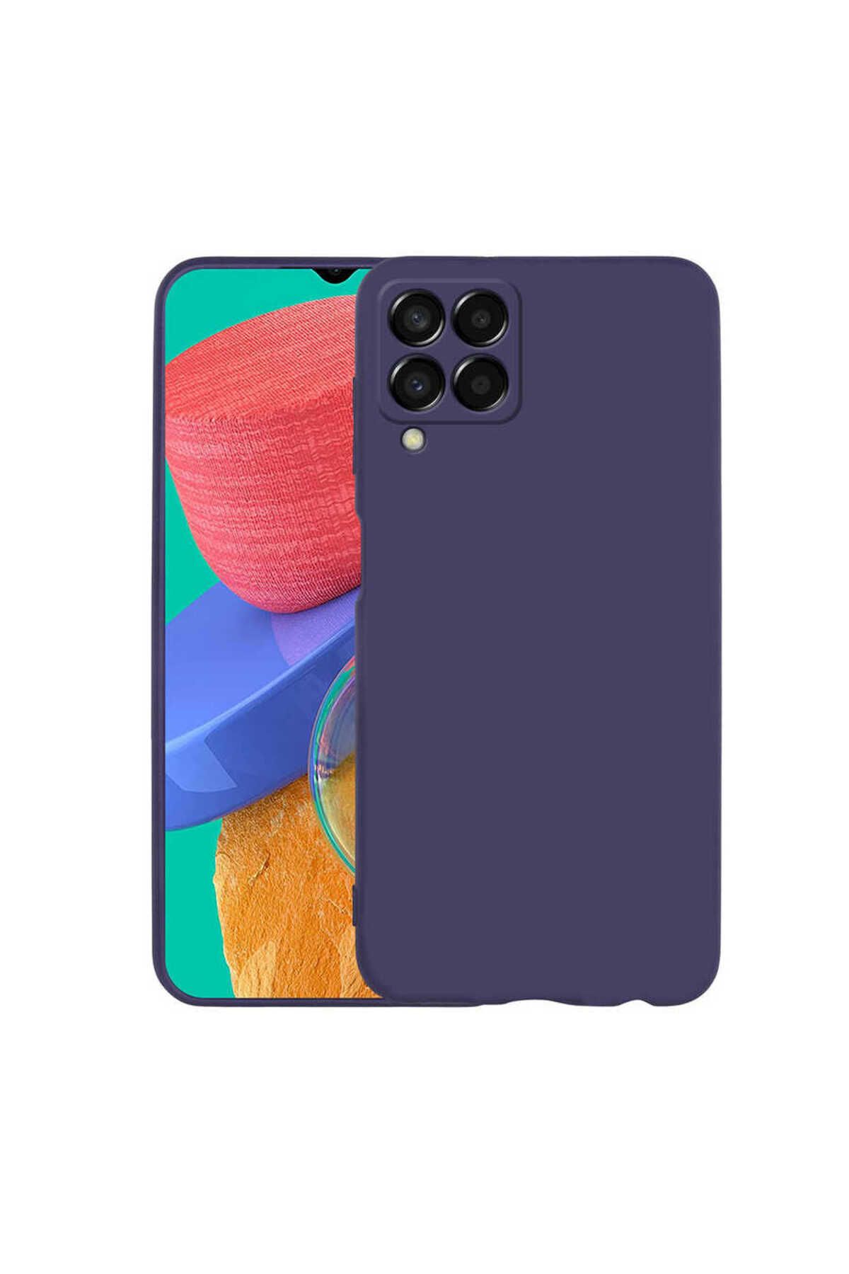 ELSAH Samsung Galaxy M33 Uyumlu Kılıf Esnek ve Darbe Emici Renkli Koruyucu Kapak
