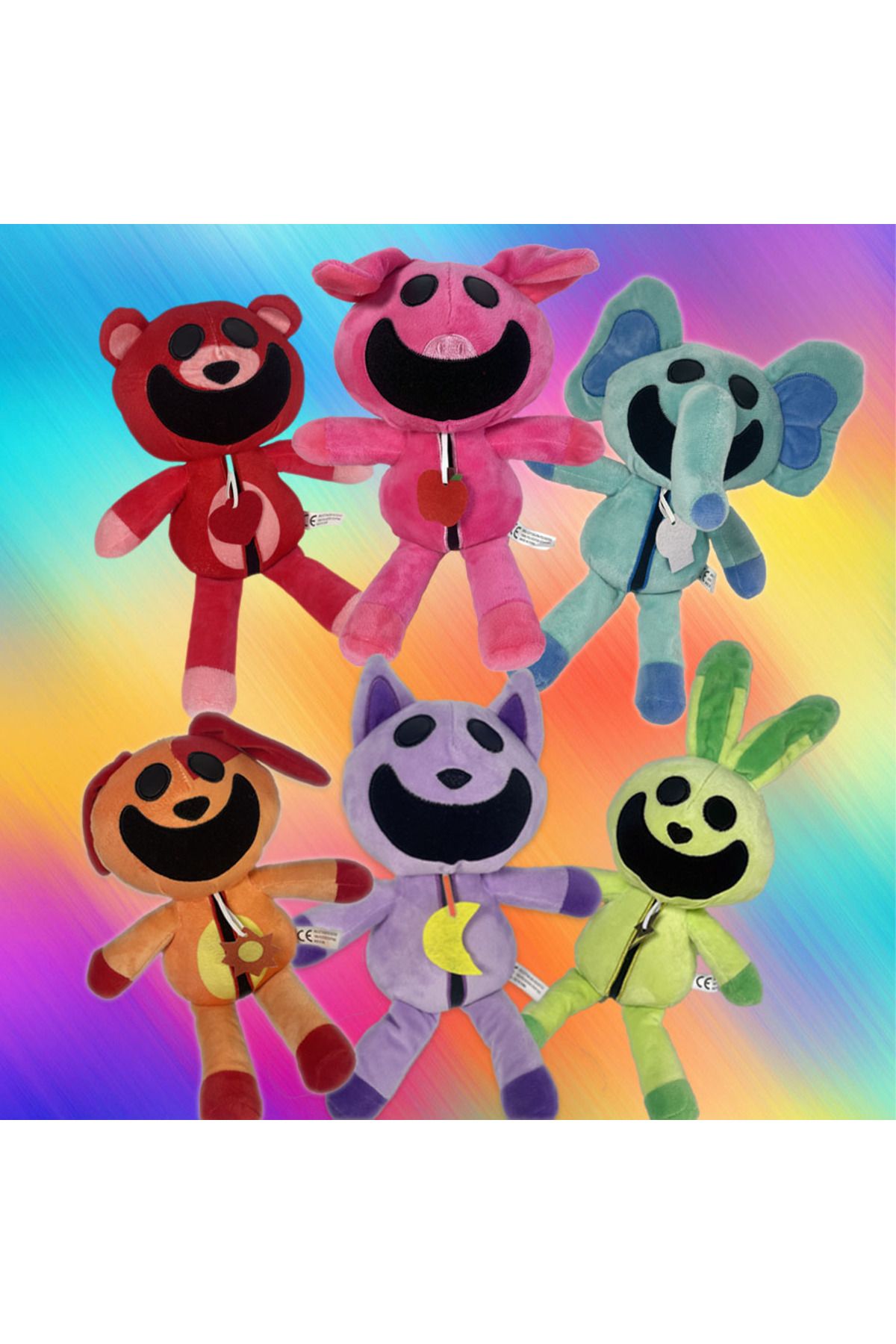 Choice-30cm Smiling Critters Plush Toy Smiling Critters Cat Nap Catnap Accion Doll Soft Toy Peluches Pil... 2