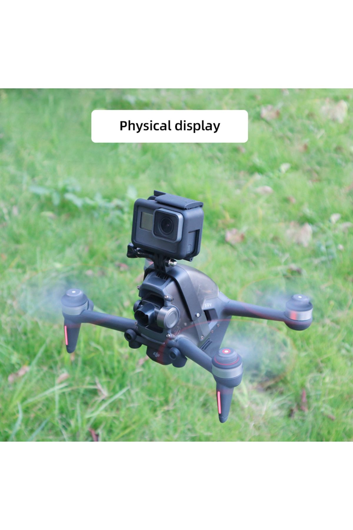 EXSKOF-Drone Body Expansion Bracket For DJI FPV Mounting Bracket For GoPro Hero 12 11 10 9 8 7 6 5 SJCAM... 6