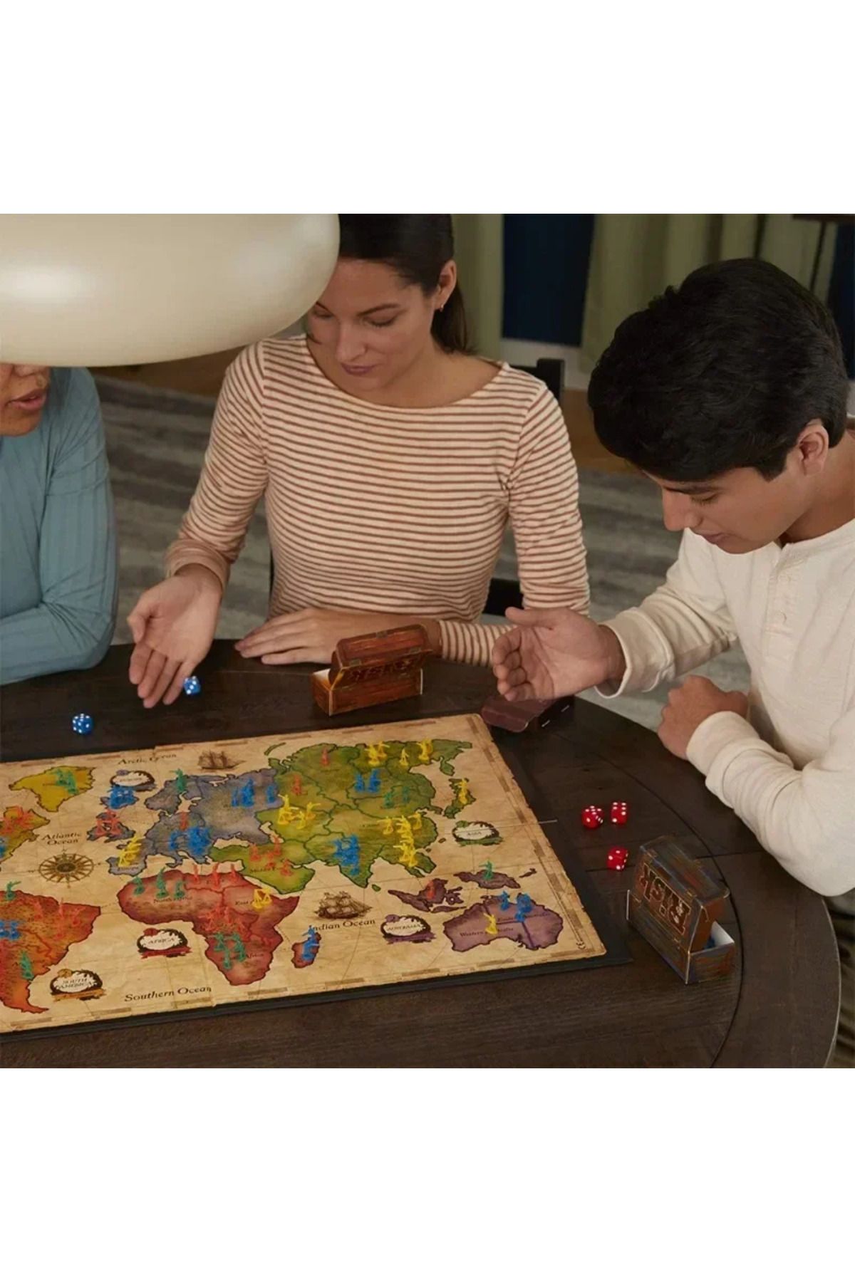 Choice-ألعاب الطاولة Risk - لعبة الغزو الاستراتيجي - من 2 إلى 5 لاعبين - ألعاب الطاولة العائلية - من سن 1 5