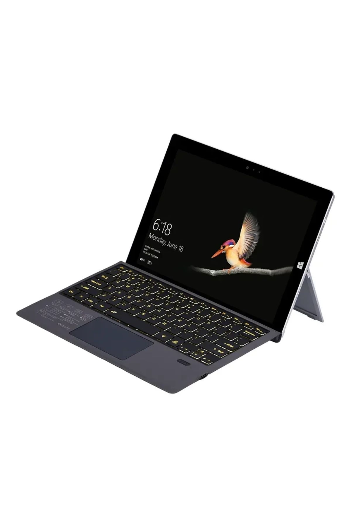 Choice-Trackpad Keyboard for Microsoft Surface Pro 3 4 5 6 7 Go 1 2 3 Bluetooth Wireless Keyboard Tablet... 8