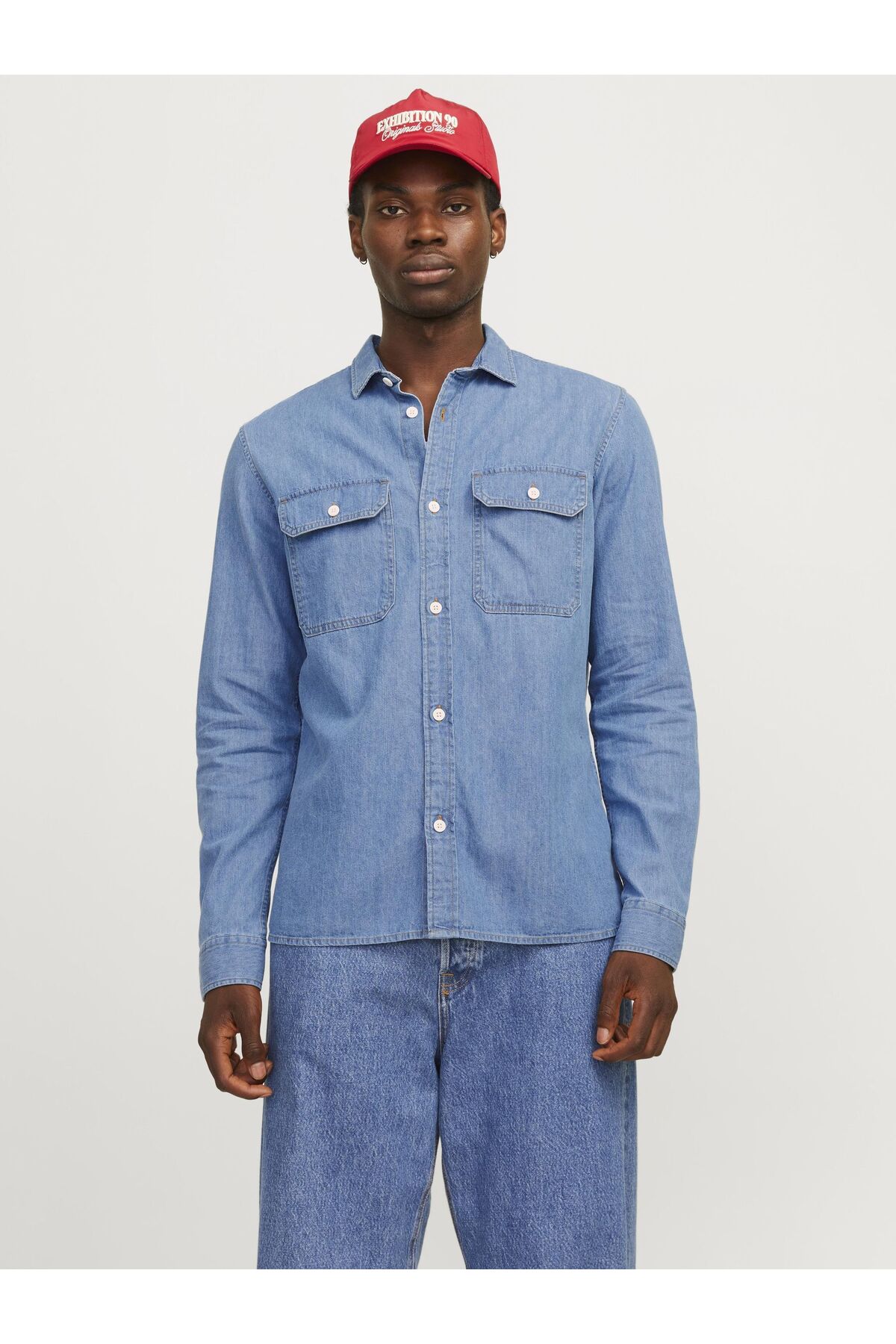 پیراهن جین راحتی فیت جک اند جونز پیراهن Jack & Jones