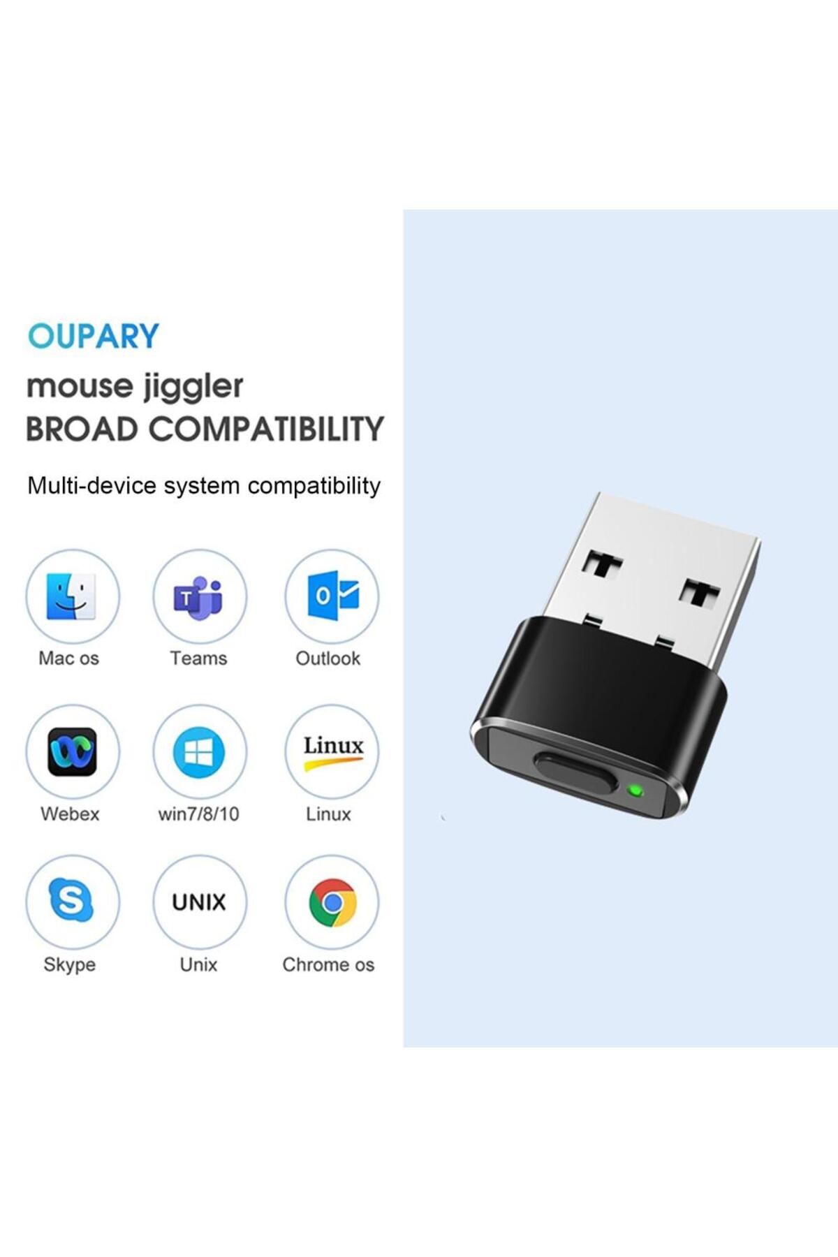 Choice-Virtual Mouse Mover Jiggler Simulate Mouse Movement Device Usb Port Undetectable Shaker For Compu... 4