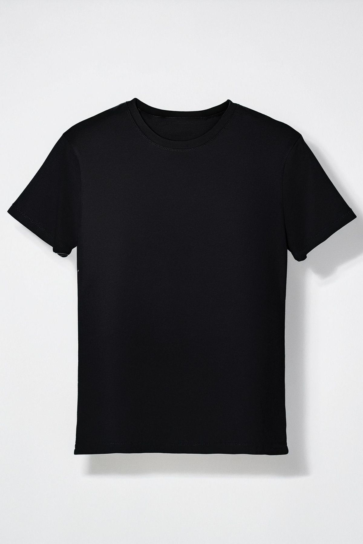KaeLaurean-Men's Crew Neck 100% Cotton Relaxed Fit T-Shirt 2