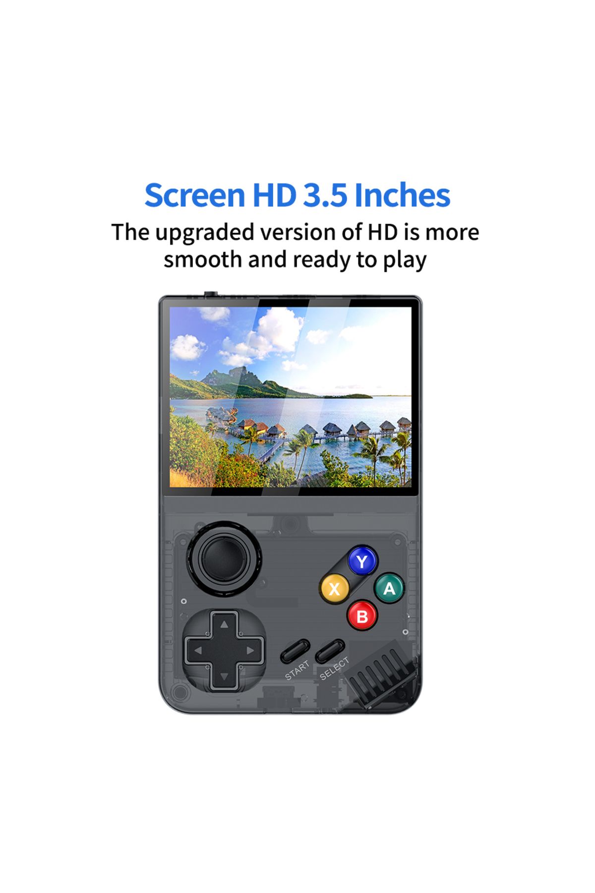 yydzkj-M19 retro handheld game console high-definition 3.5-inch IPS screen with built-in 20000 game 3D l... 5