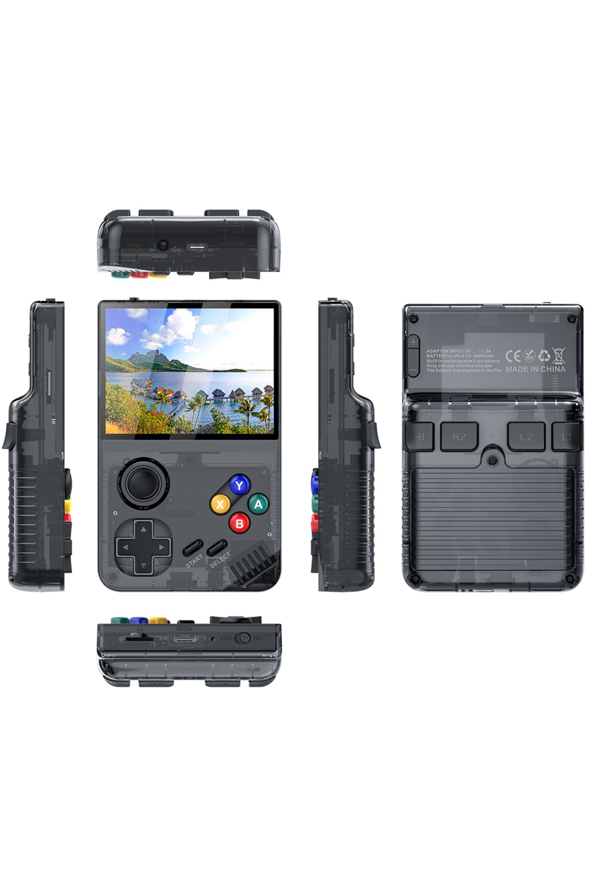 yydzkj-M19 retro handheld game console high-definition 3.5-inch IPS screen with built-in 20000 game 3D l... 7
