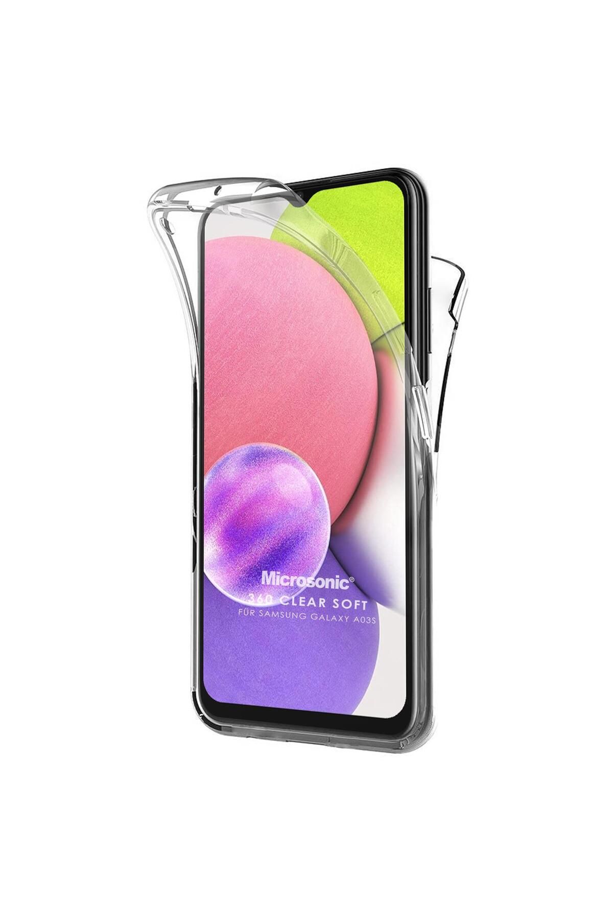 Microsonic Samsung Galaxy A16 Kılıf 6 Tarafı Tam Full Koruma 360 Clear Soft Şeffaf