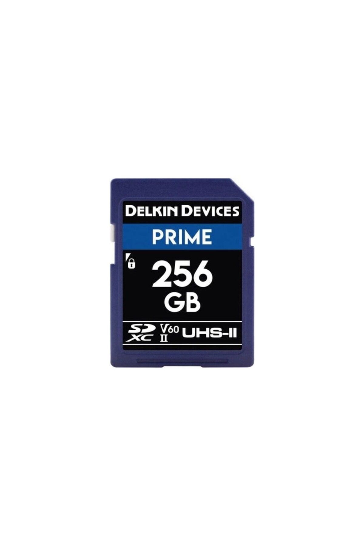 Delkin Devices-256GB Prime UHS-II (V60) SDXC Memory Card 1