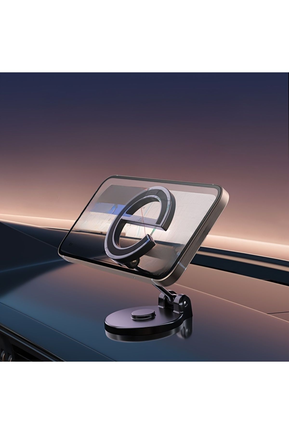 Choice-Alloy Magnetic Suction Car Mount Magnetic Folding Rotating Instrument Panel Navigation Dedicated ... 5