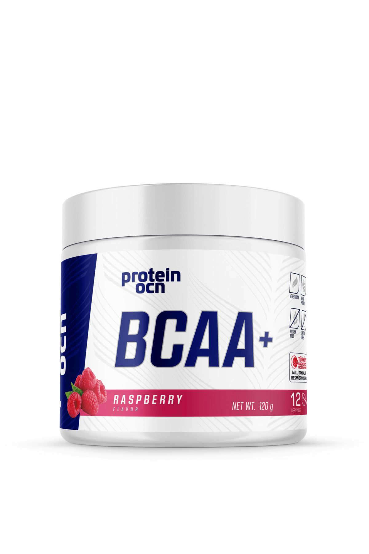 Proteinocean Bcaa+ Ahududu - 120g - 12 Servis