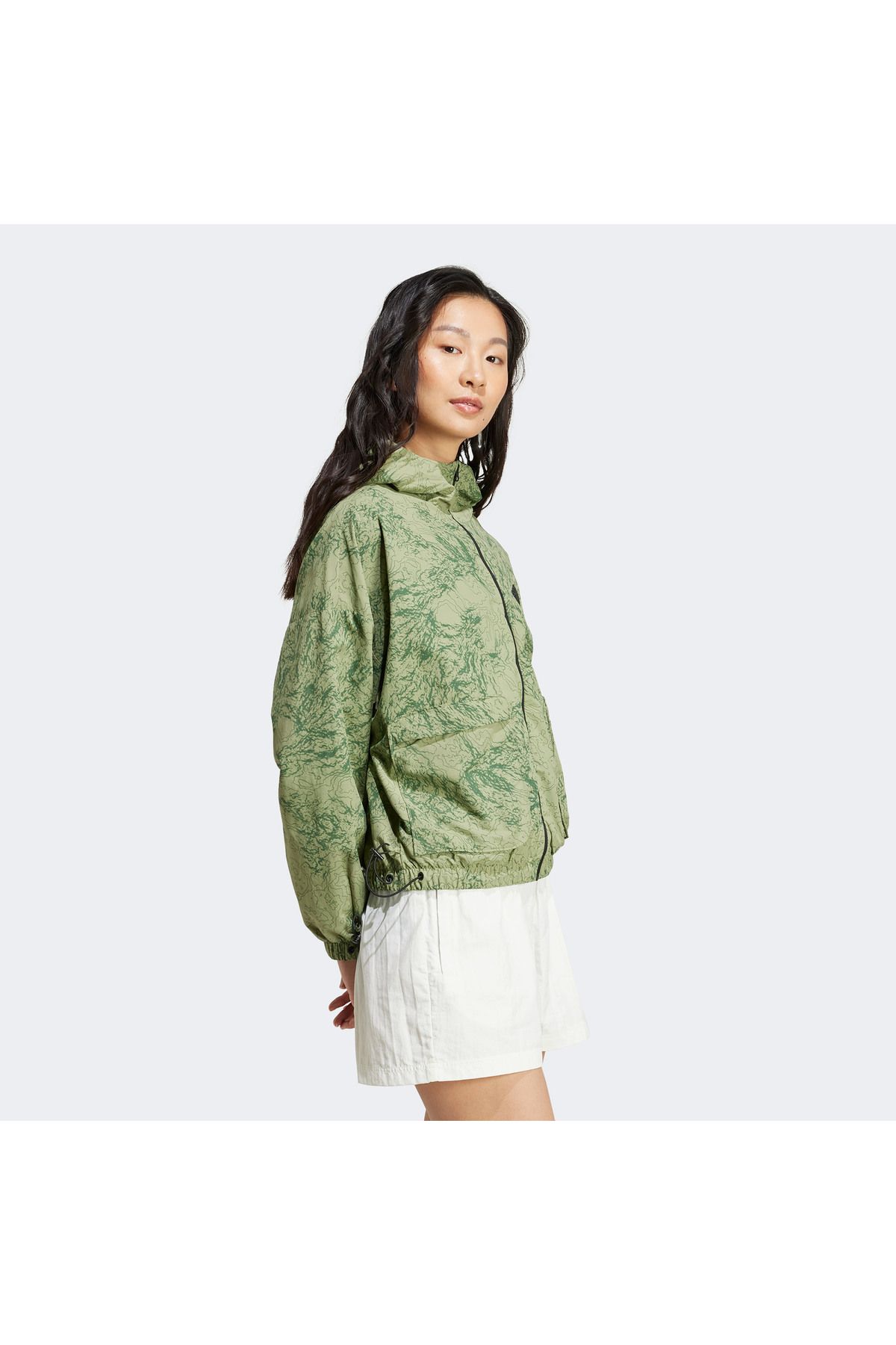 adidas-Wind Rdy Women's Green Windbreaker 4