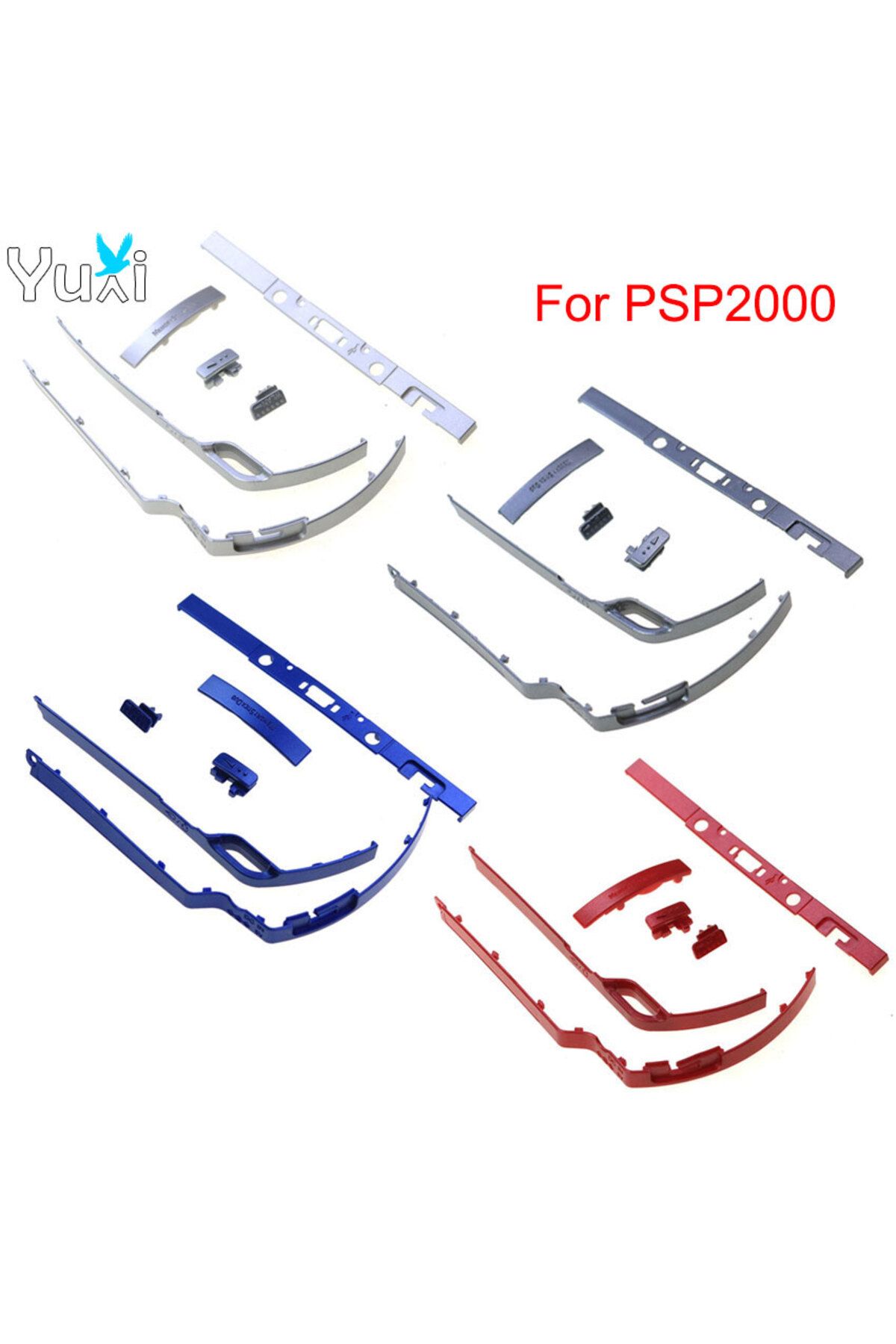 Choice-YuXi Plastic Button Frame On/OFF Power Button Strip For PSP 2000 PSP2000 Border Housing Shell Pla... 2