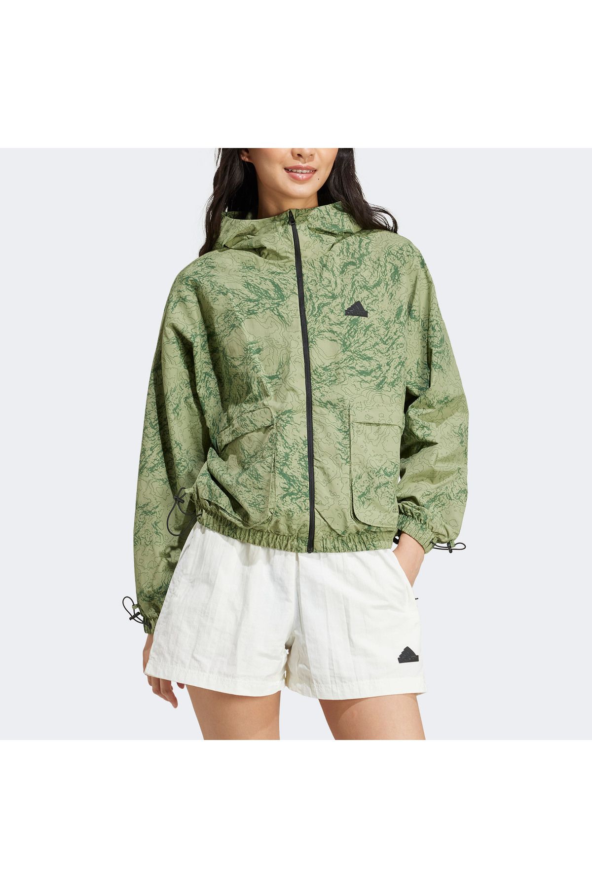 adidas-Wind Rdy Women's Green Windbreaker 6