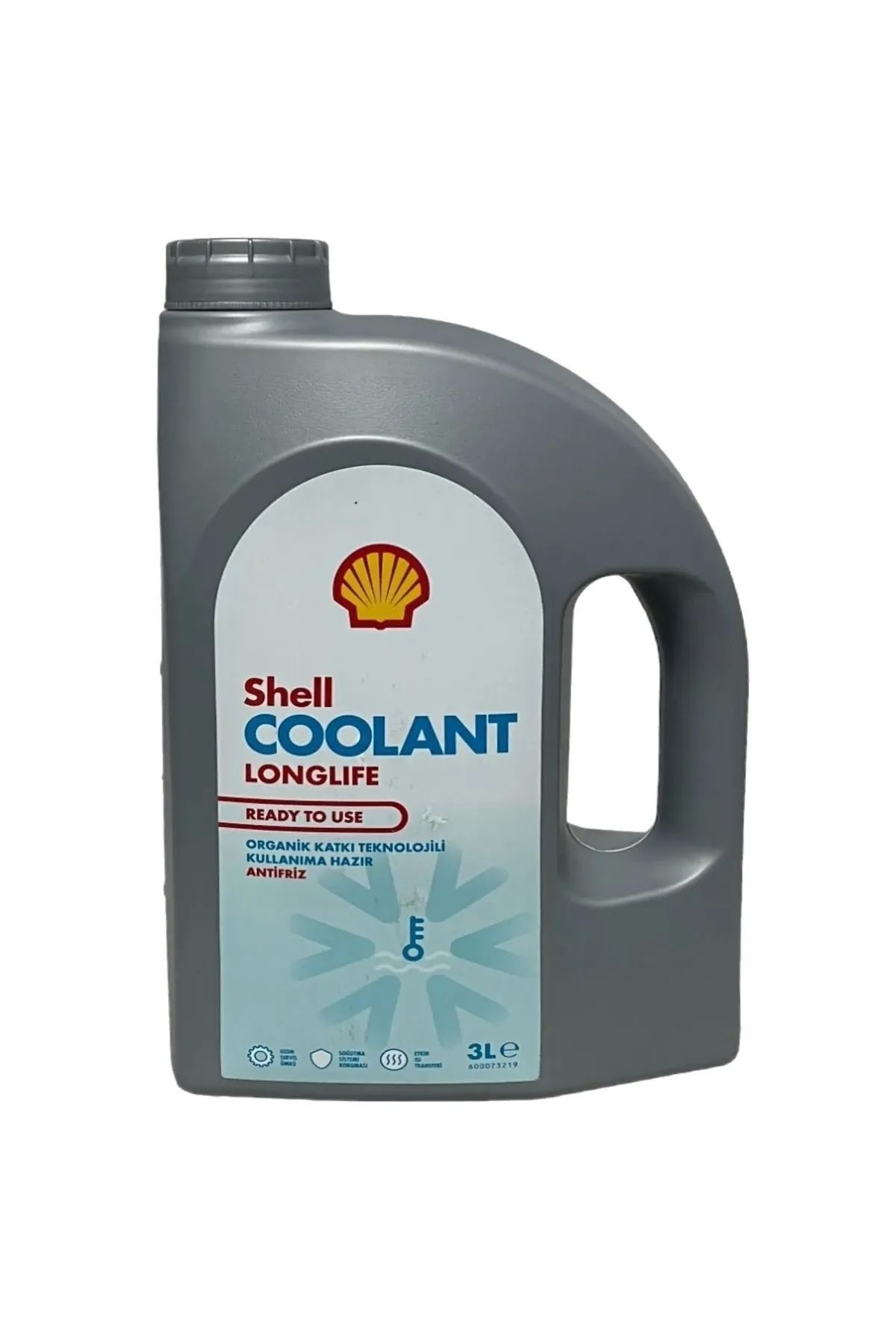 SHELL Coolant Longlife Kırmızı Hazır Antifriz 3 Litre -37c - Ready To Use