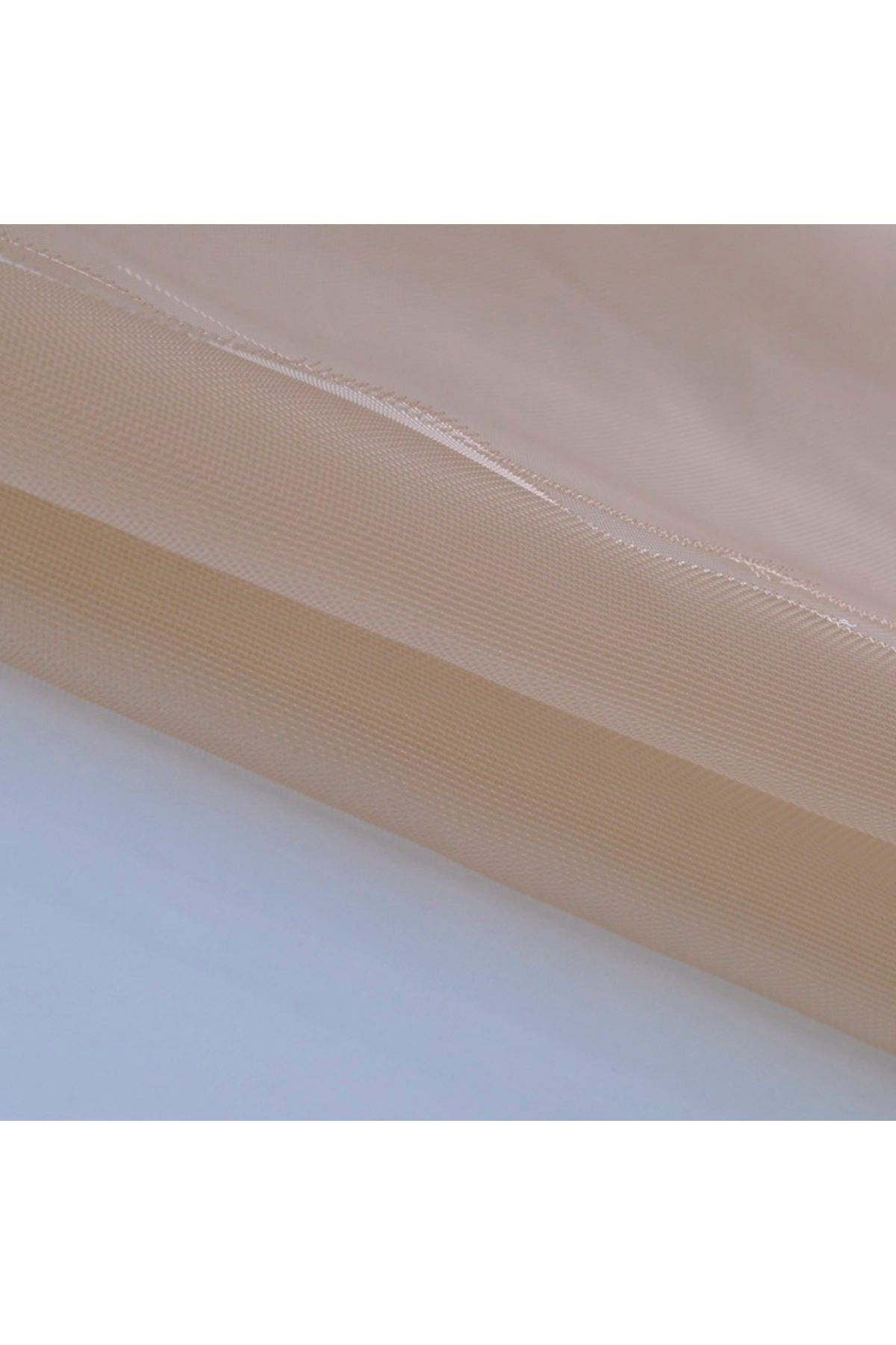 texmark-Hard Tulle Fabric, Nylon Stiff Mesh, Corset Bra DIY Material, See Through Hard Net Cloth, Champagne 2