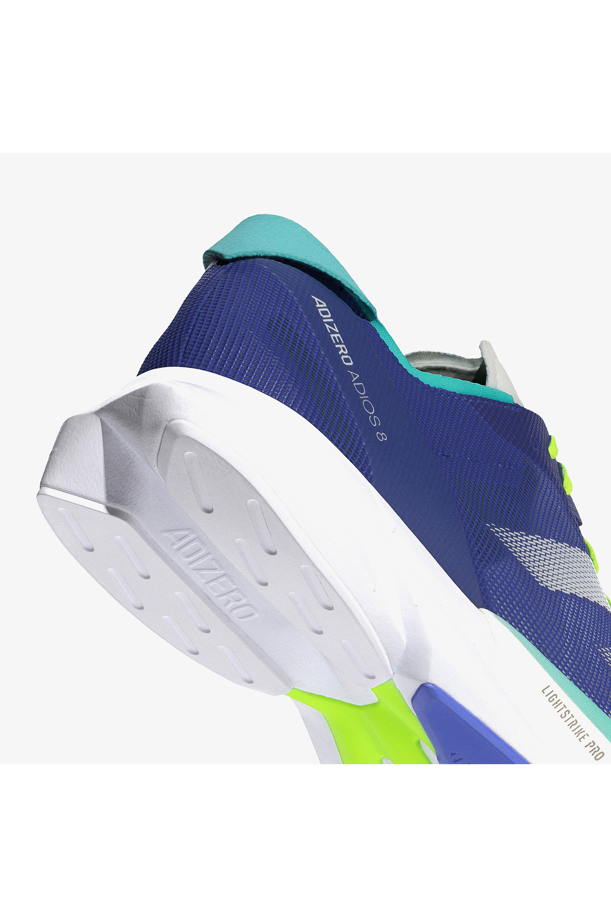 Adizero Adios 8 Erkek Lacivert Koşu Ayakkabısı — آبی MDF87 — تصویر 6 از 8