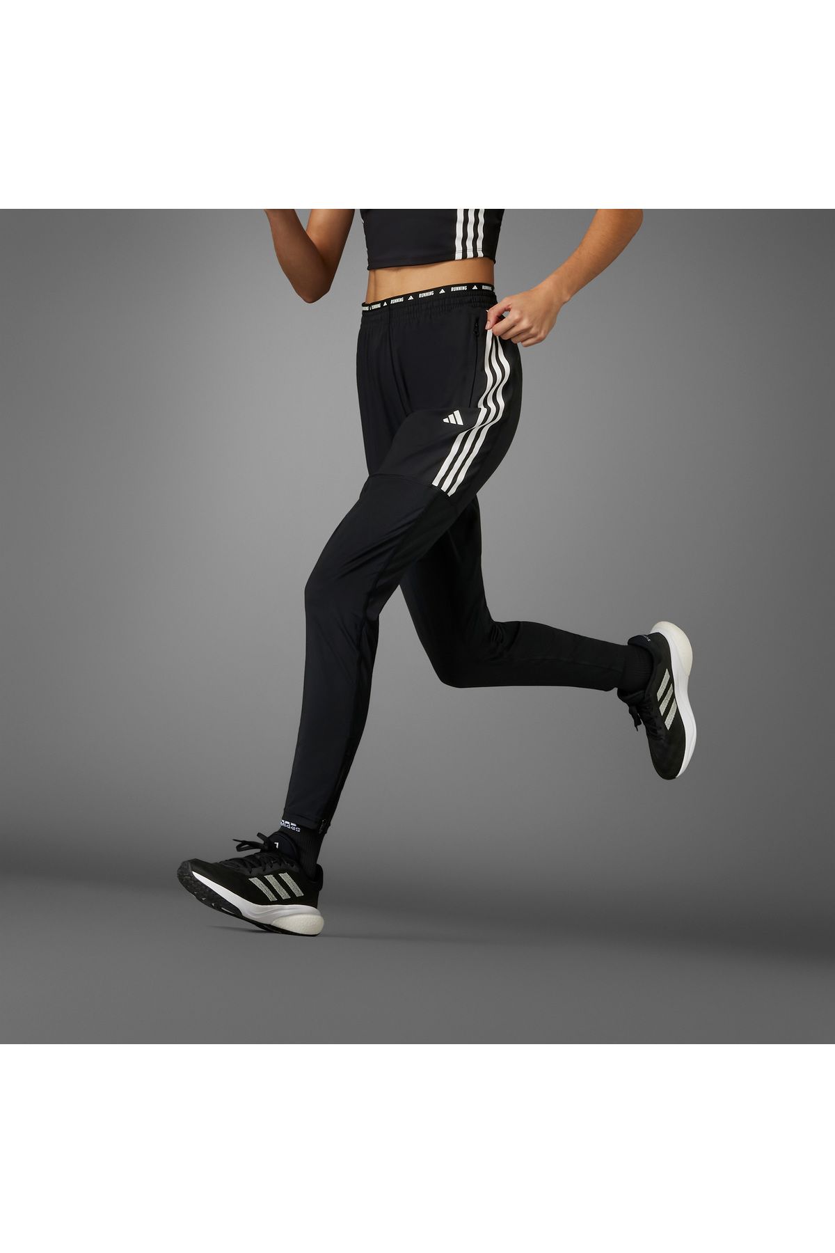 adidas-Otr 3S Women's Black Casual Sweatpants 2