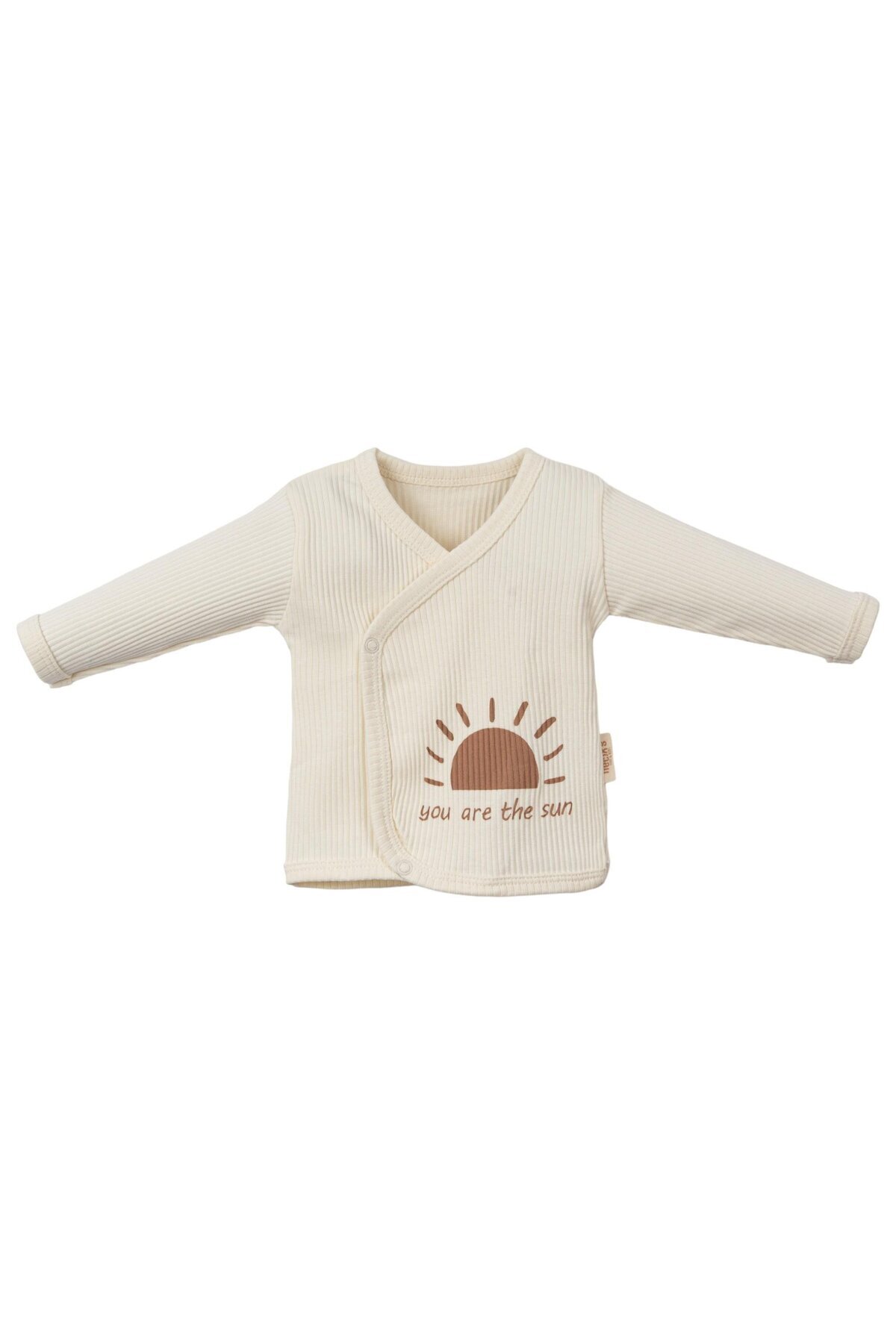 Necix's Güneş Temalı Erkek Bebek Beşli Hastane Çıkış Seti fotoğrafı 2 (önizleme)