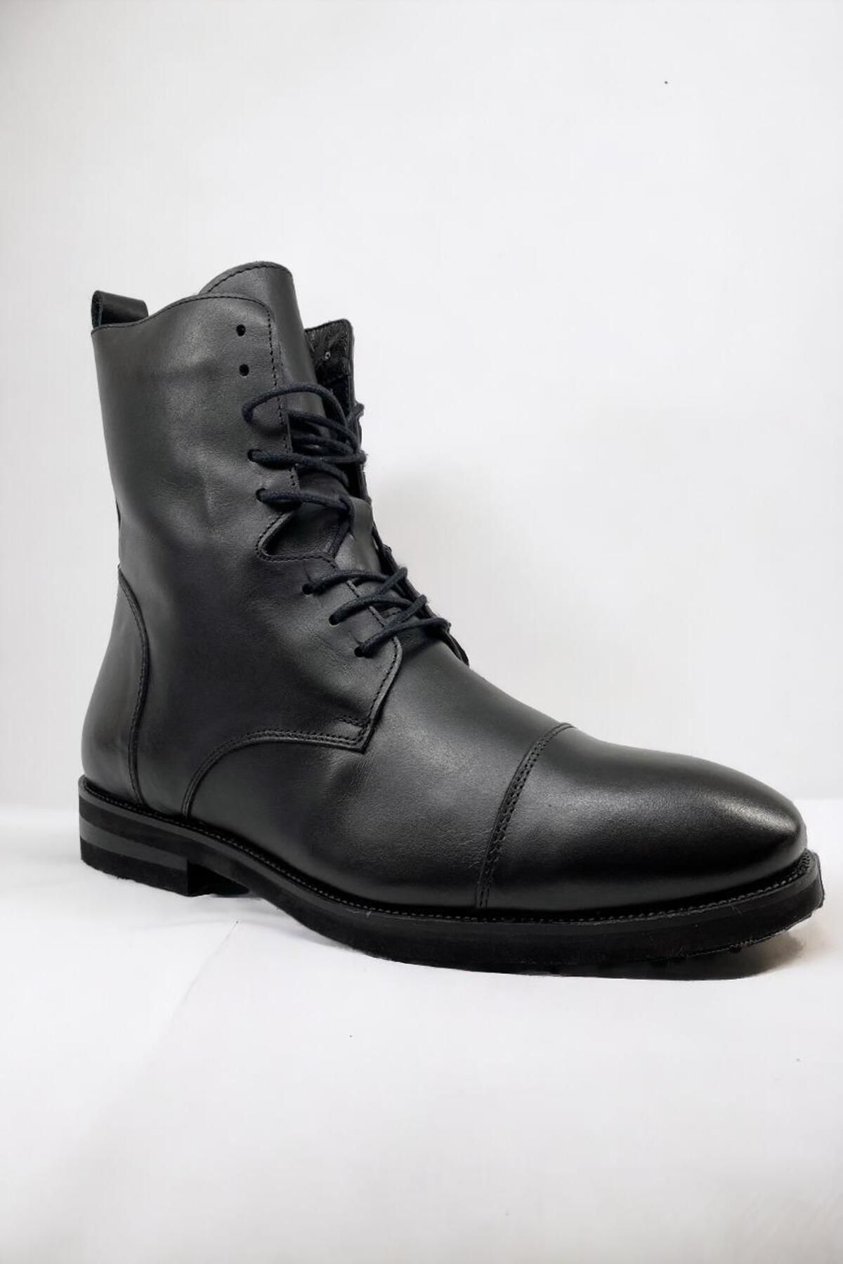 Sail Lakers-Sail Laker's 8008 Black Casual Men's Boots 1