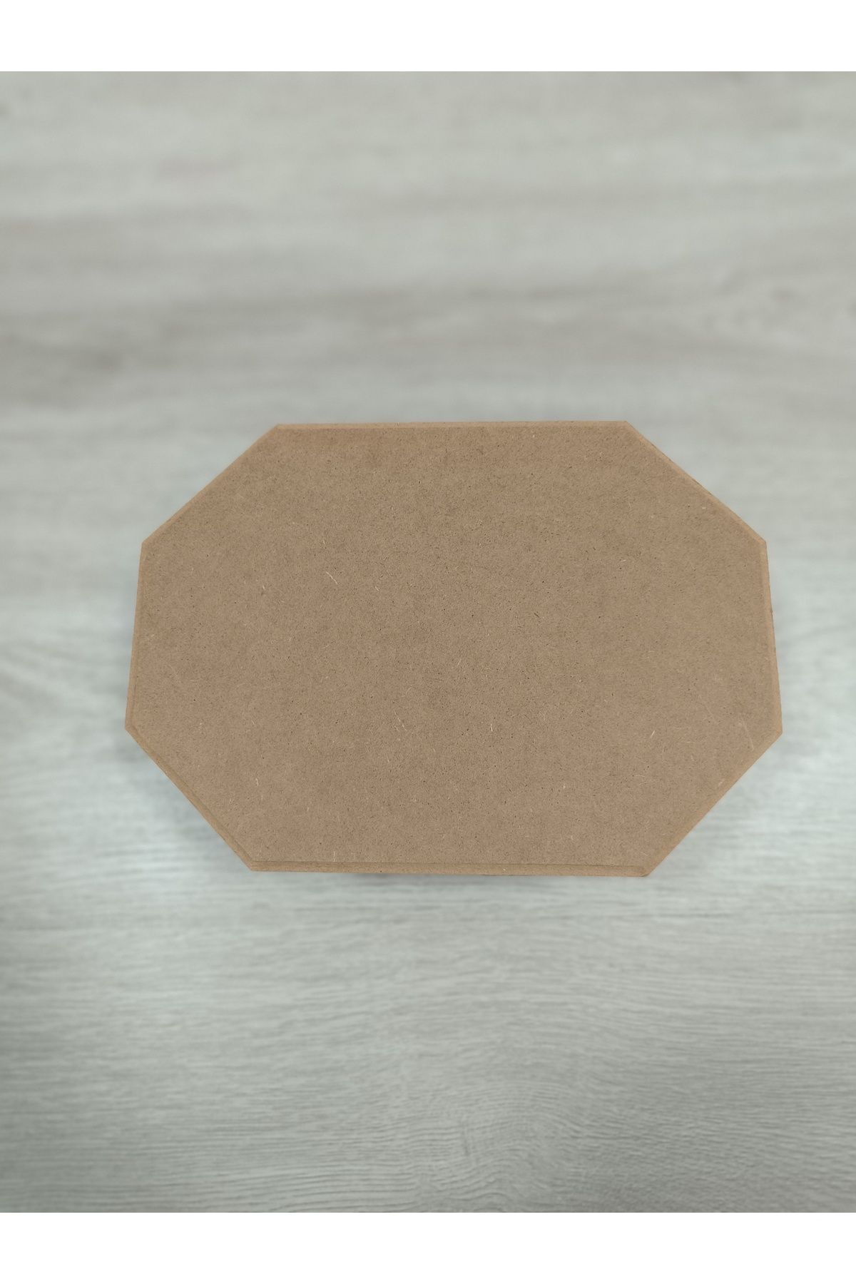 Kadim Bilge-Wood Mdf Raw Unpainted Octagonal Small Box 2