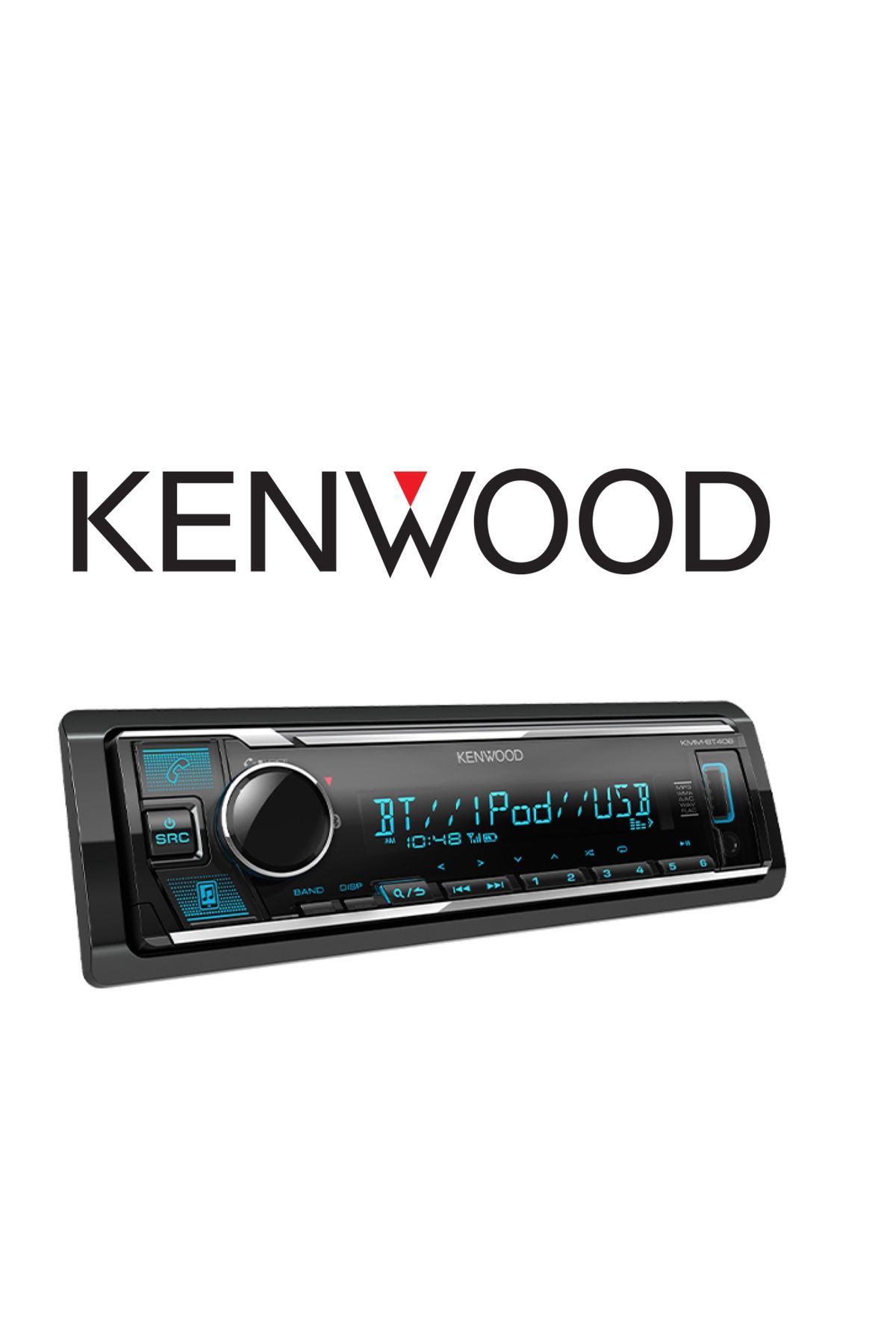 Kenwood Kmm-bt408 3 Amfi Çıkışlı Bluetooth Usb Aux Profesyonel Oto Teyp