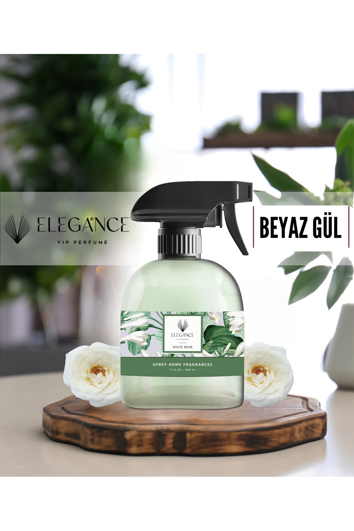 White Rose Beyaz Gül Sprey Oda ve Ortam Kokusu 500 ml