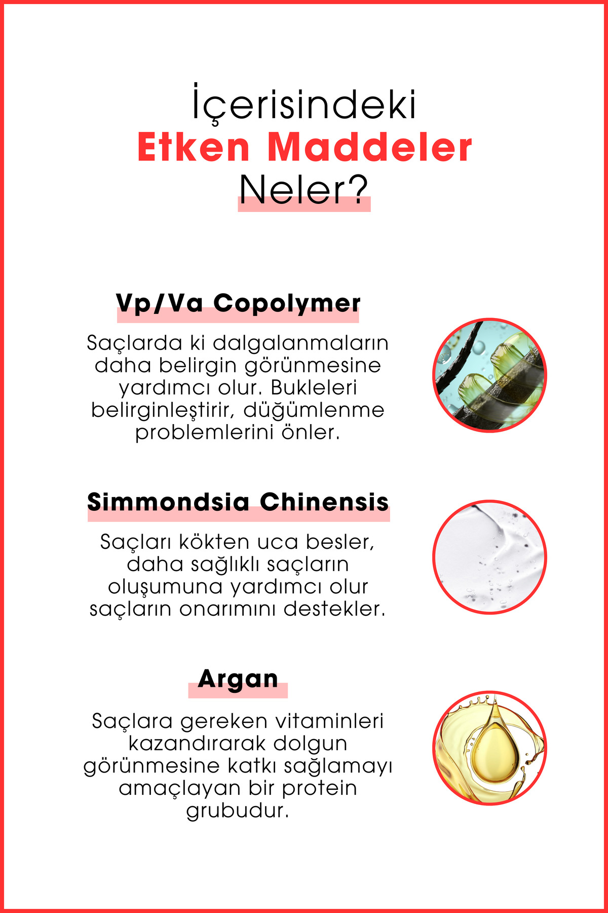 Kuru ve Kırılgan Saçlar için Argan Yağı Etkili Saç Bakım Maskesi 500ml ( Bukle Belirginleştirici ) — 8692498052078 — تصویر 3 از 6