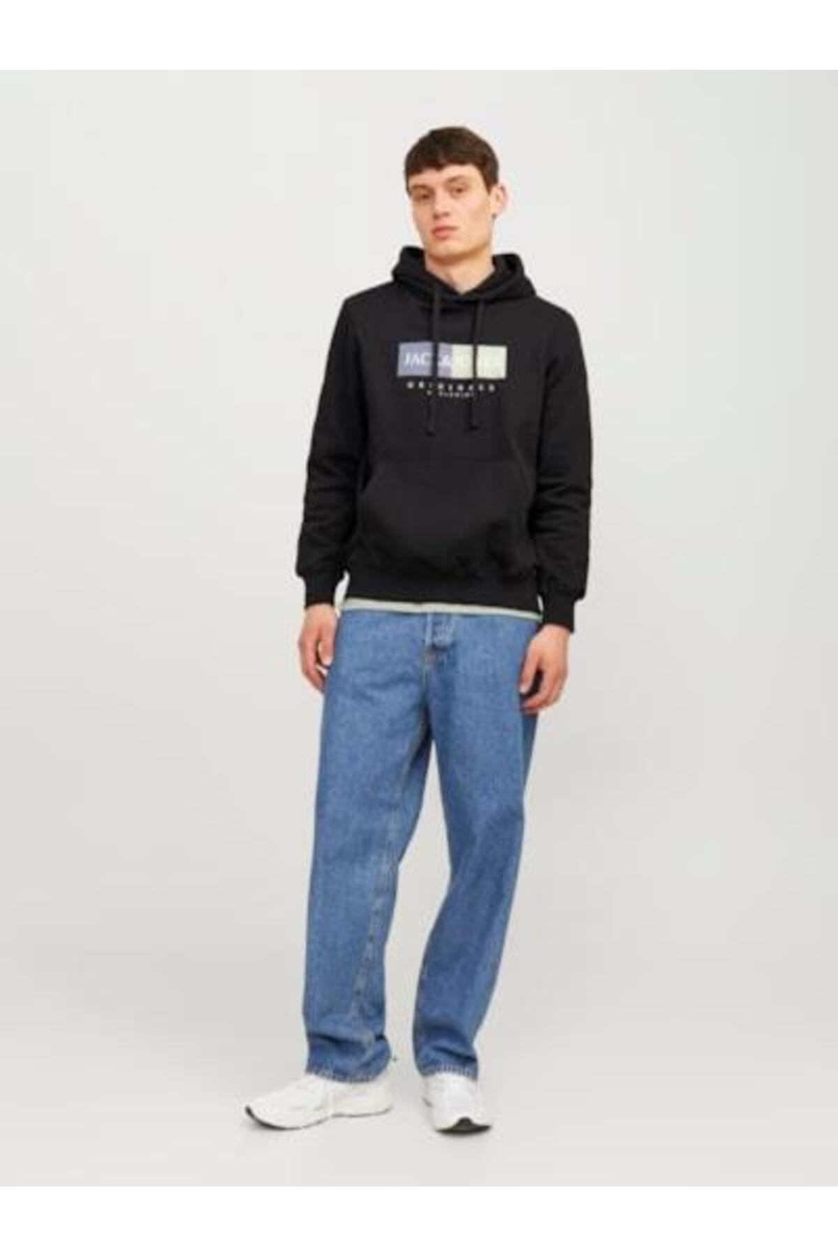 سویشرت مردانه راسته آستین بلند | جک اند جونز Jack & Jones TYC1C506F5CDE68B10 - تصویر 2