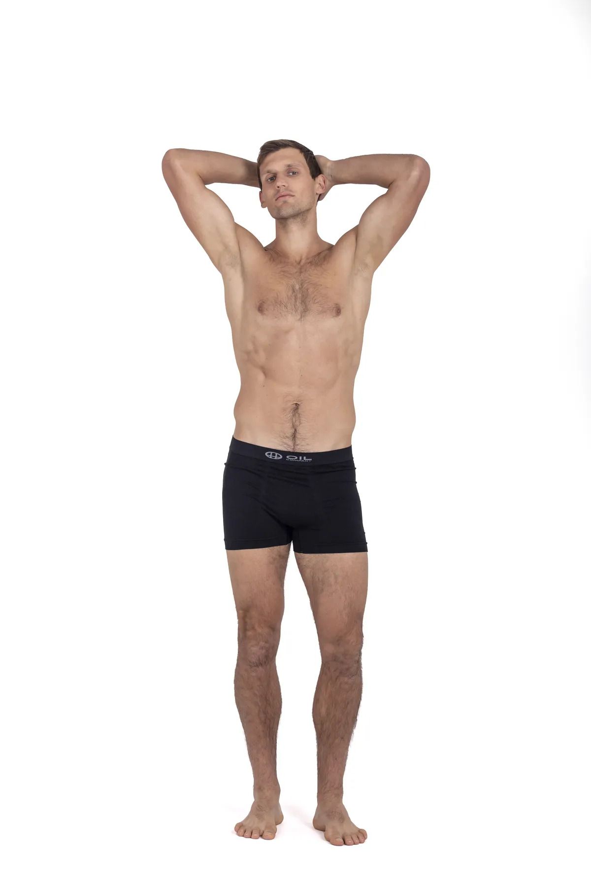 OIL COMPANY-Thermal Black Seamless 3-Piece Boxer Set - 3Rd Level 2