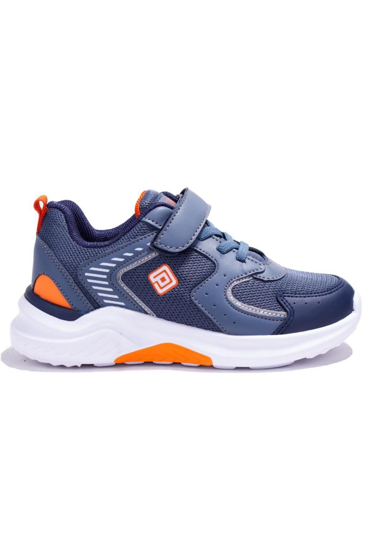 pepino-Indigo Orange 1425 Orthopedic Daily Boy's Sports Shoes 2