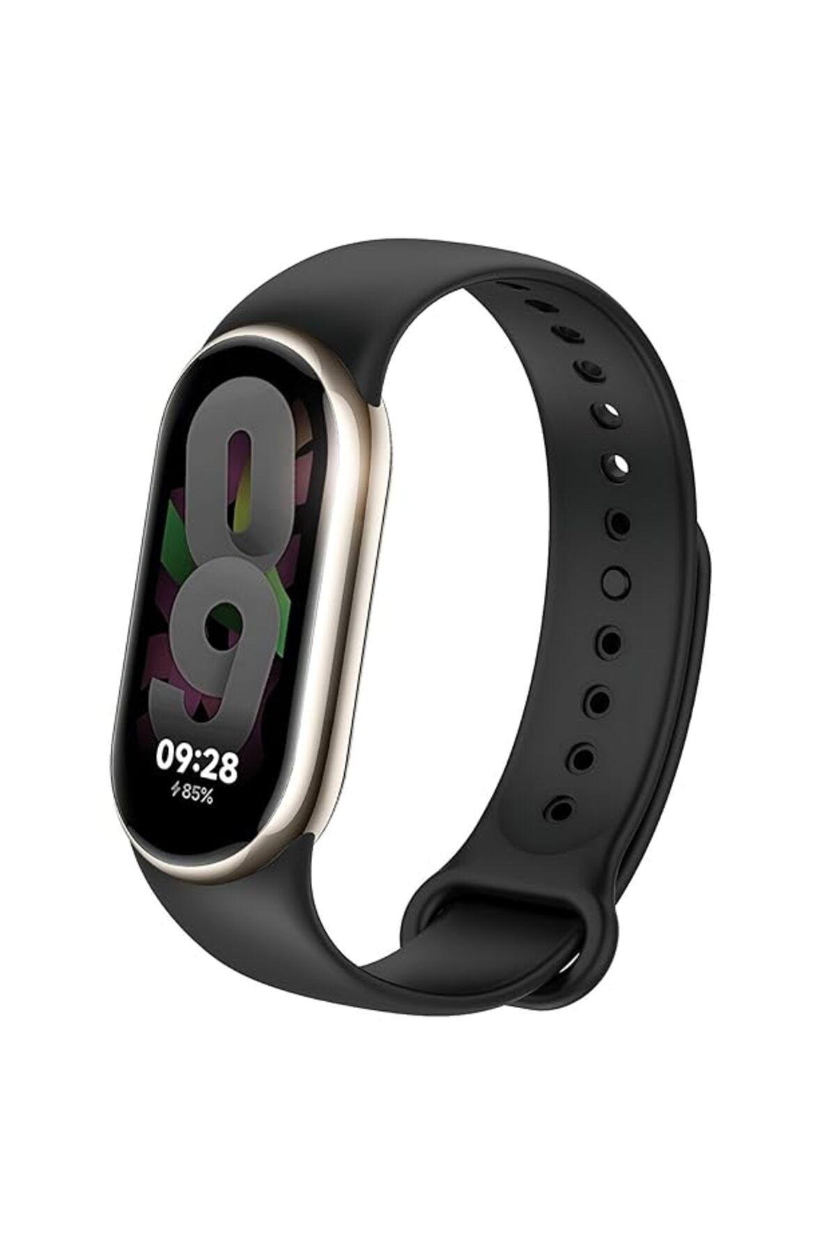 Xiaomi Mi Band 9 Uyumlu Kordon Liquid Silikon Ayarlanabilir Renkli Lekelere Dayanıklı Lansman Kordon