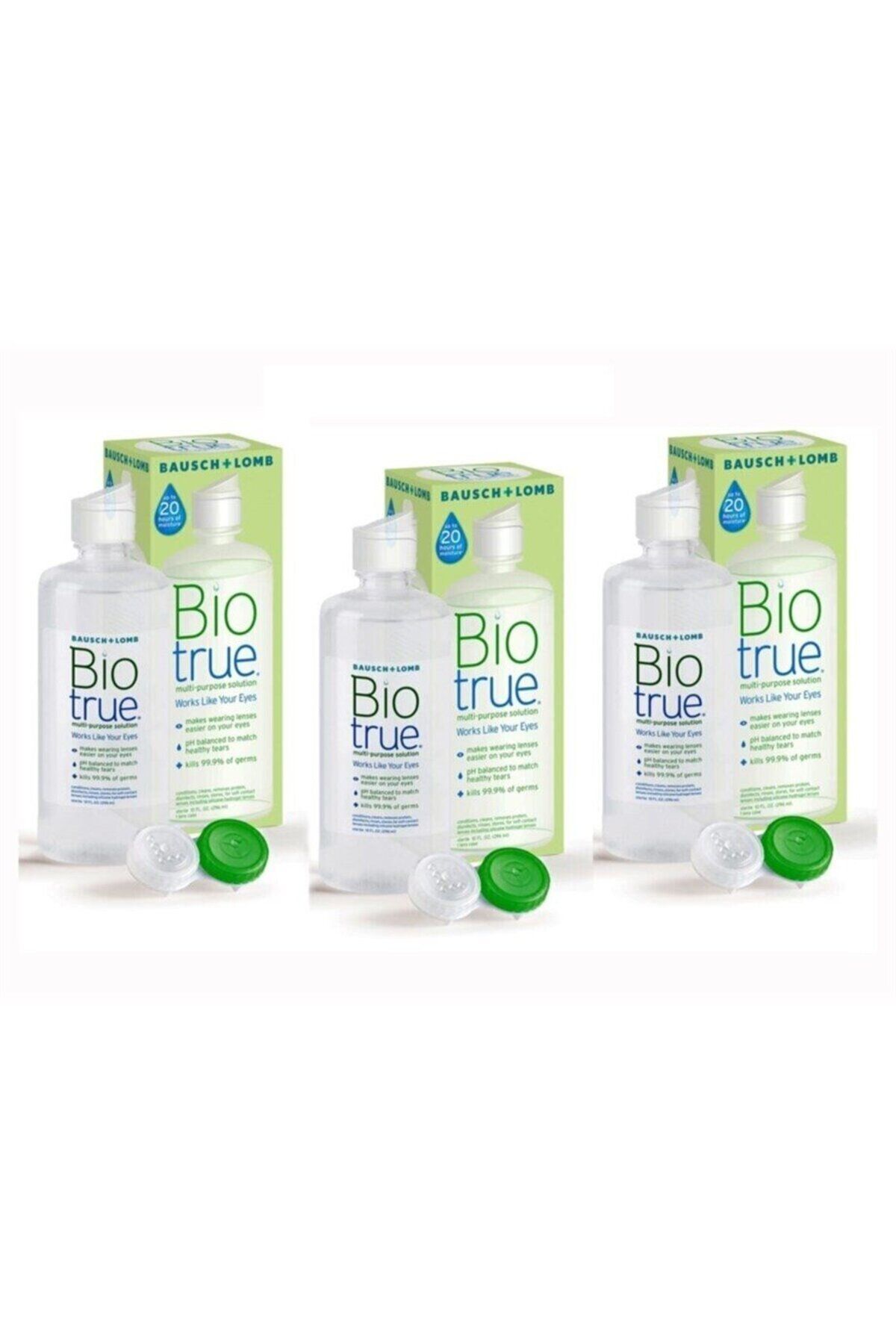 Biotrue 300ml Lens Solüsyonu 3'lü