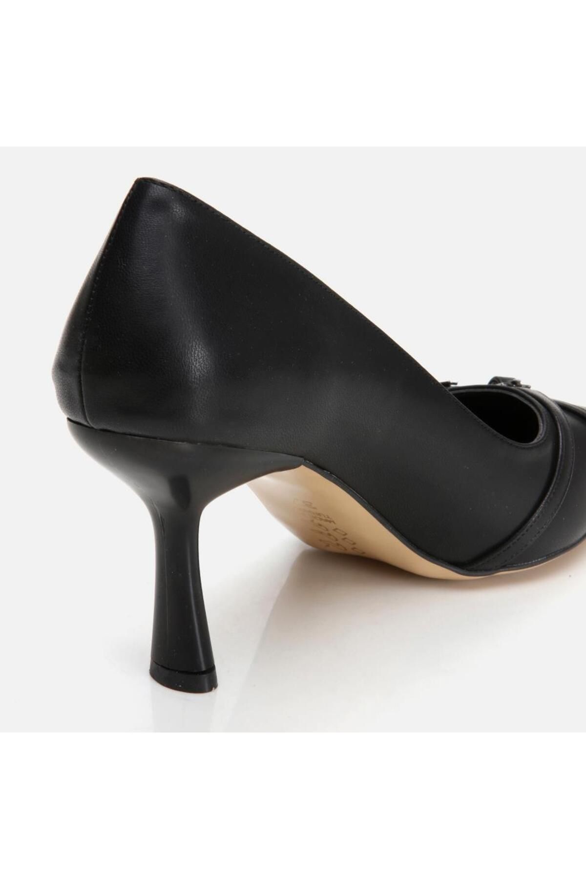 Yaya by Hotiç-Black Women's Heeled Shoes 6