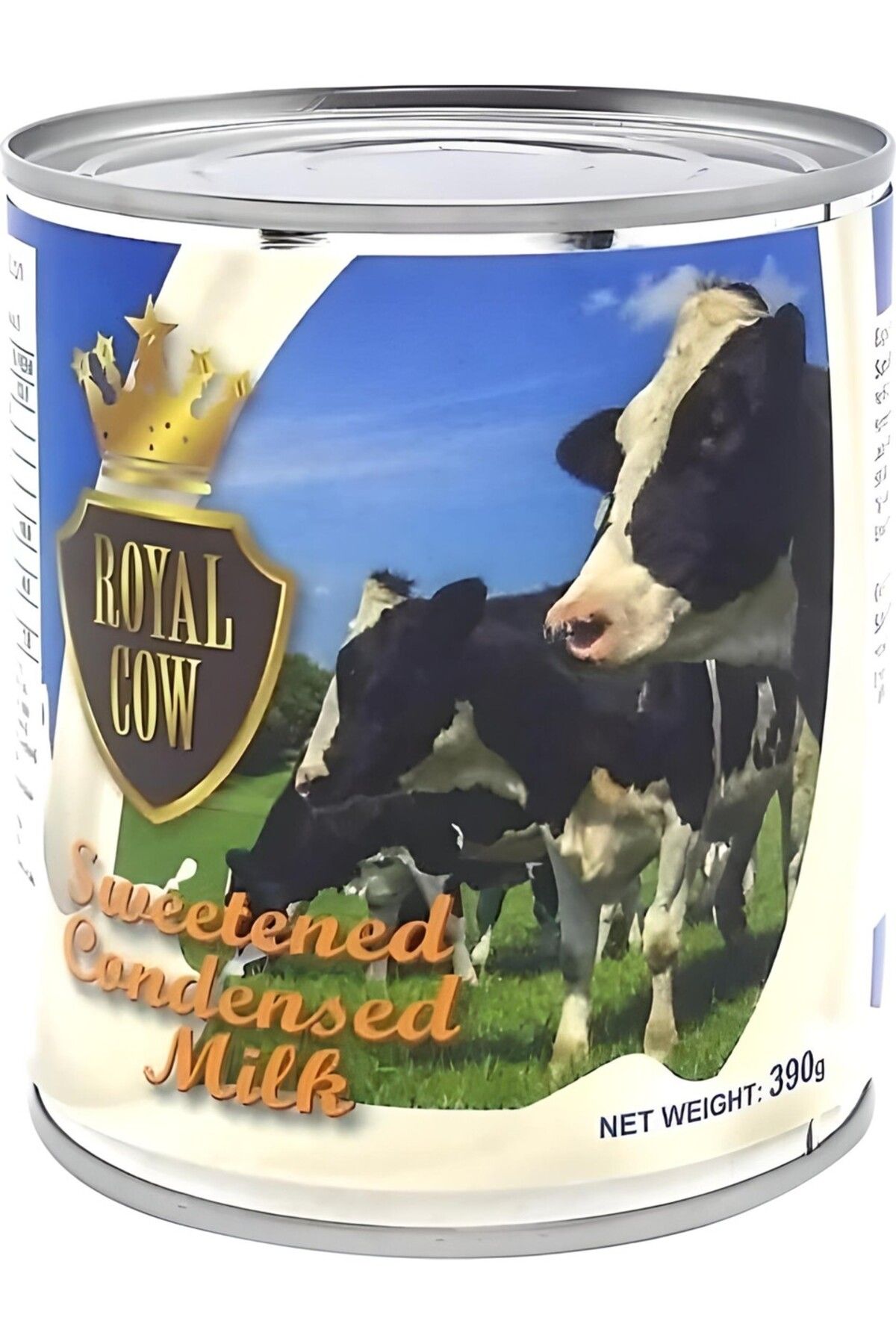 Royal Cow Sweetened Condensed Milk Yoğunlaştırılmış Süt 390 gr Marketimgo